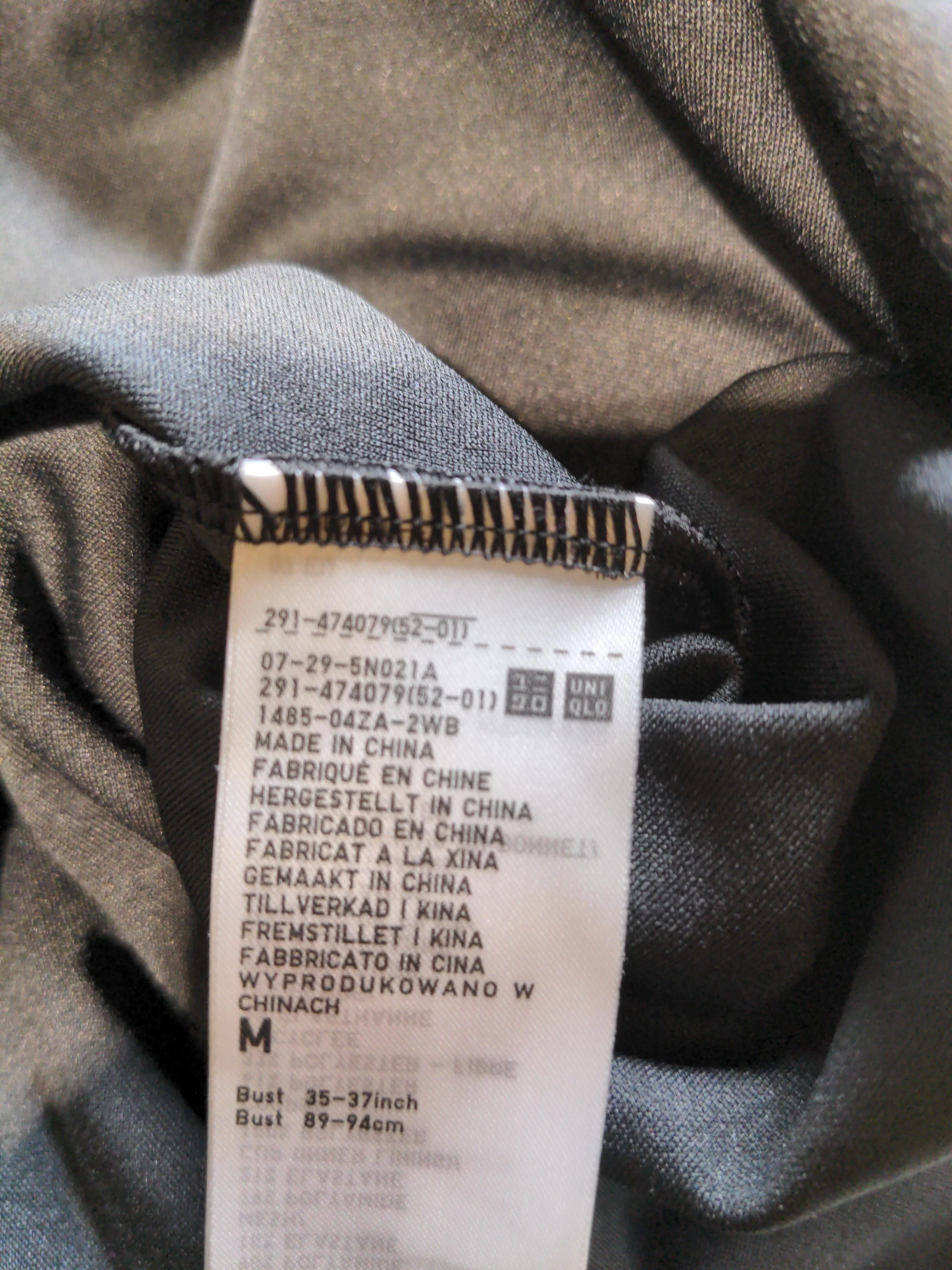Uniqlo Slip Midi Dress M in Black - Image 5