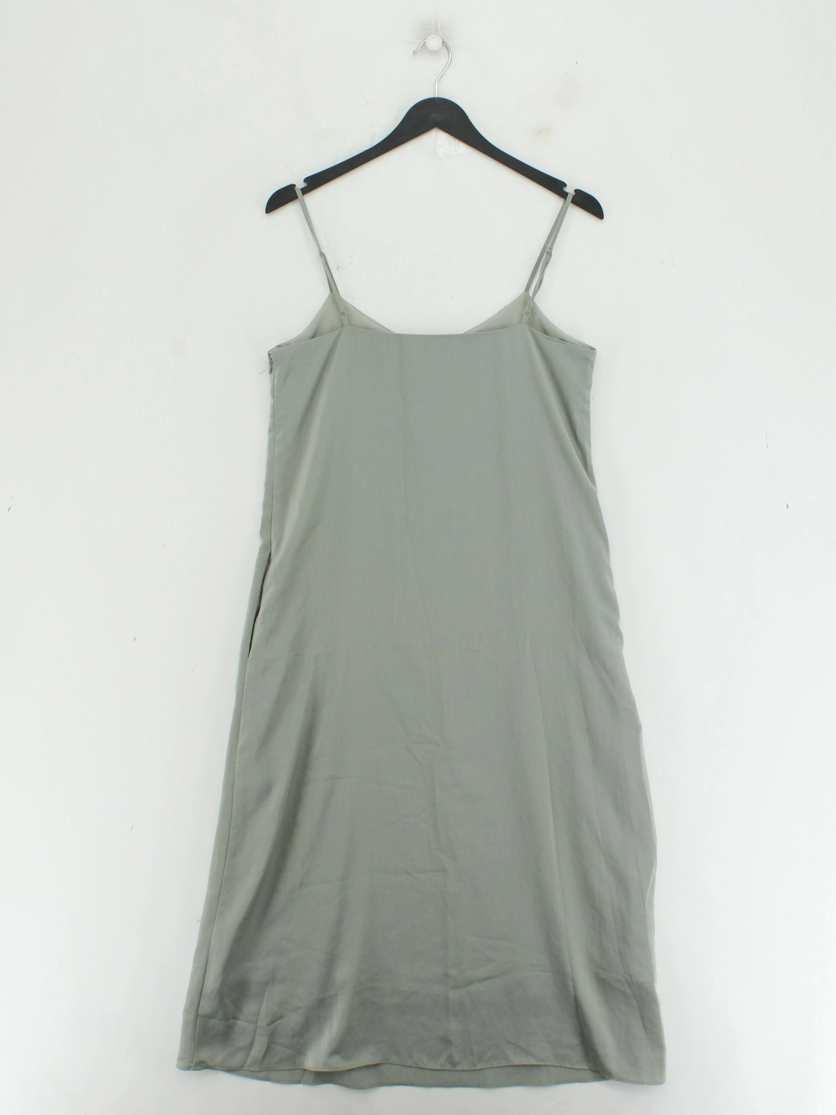 Uniqlo Slip Midi Dress S in Green - Image 2