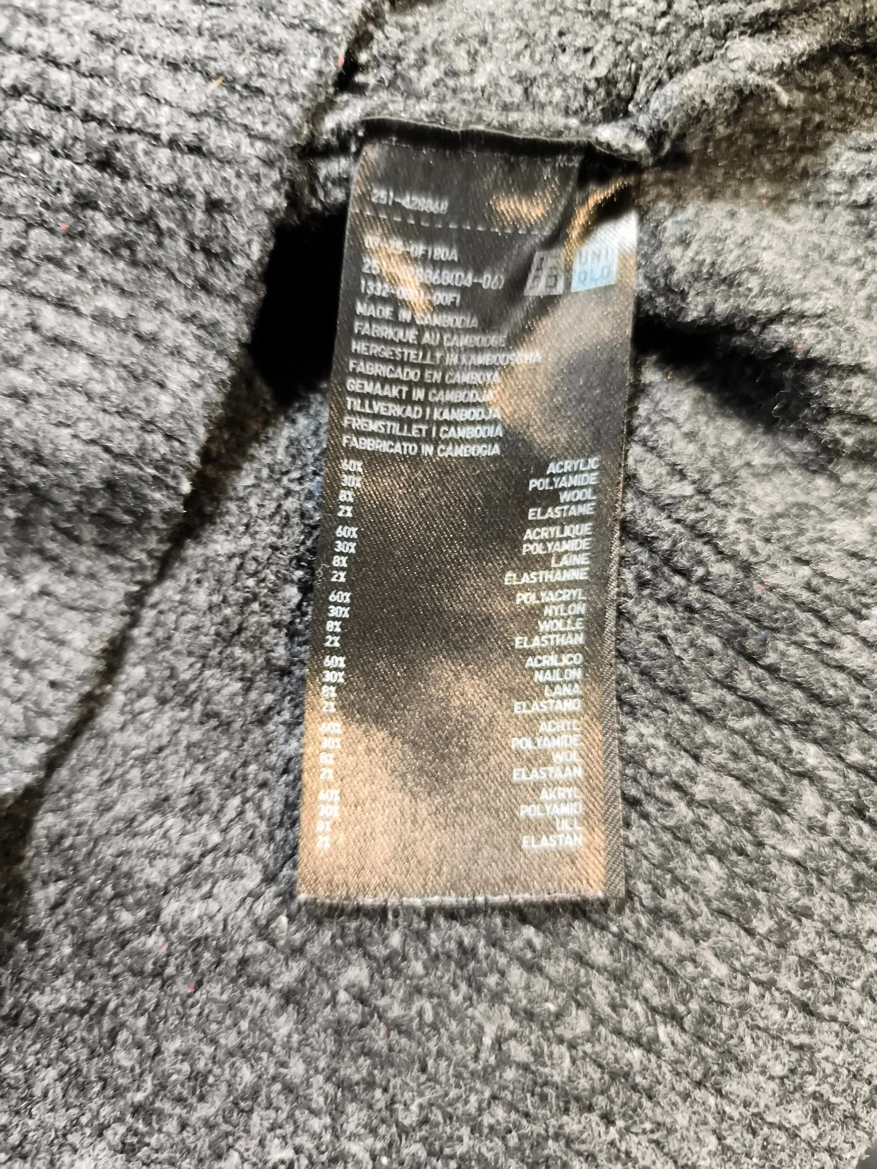 Uniqlo Women's Hoodie XS Grey Acrylic with Wool, Polyamide, Elastane Pullover - Image 7