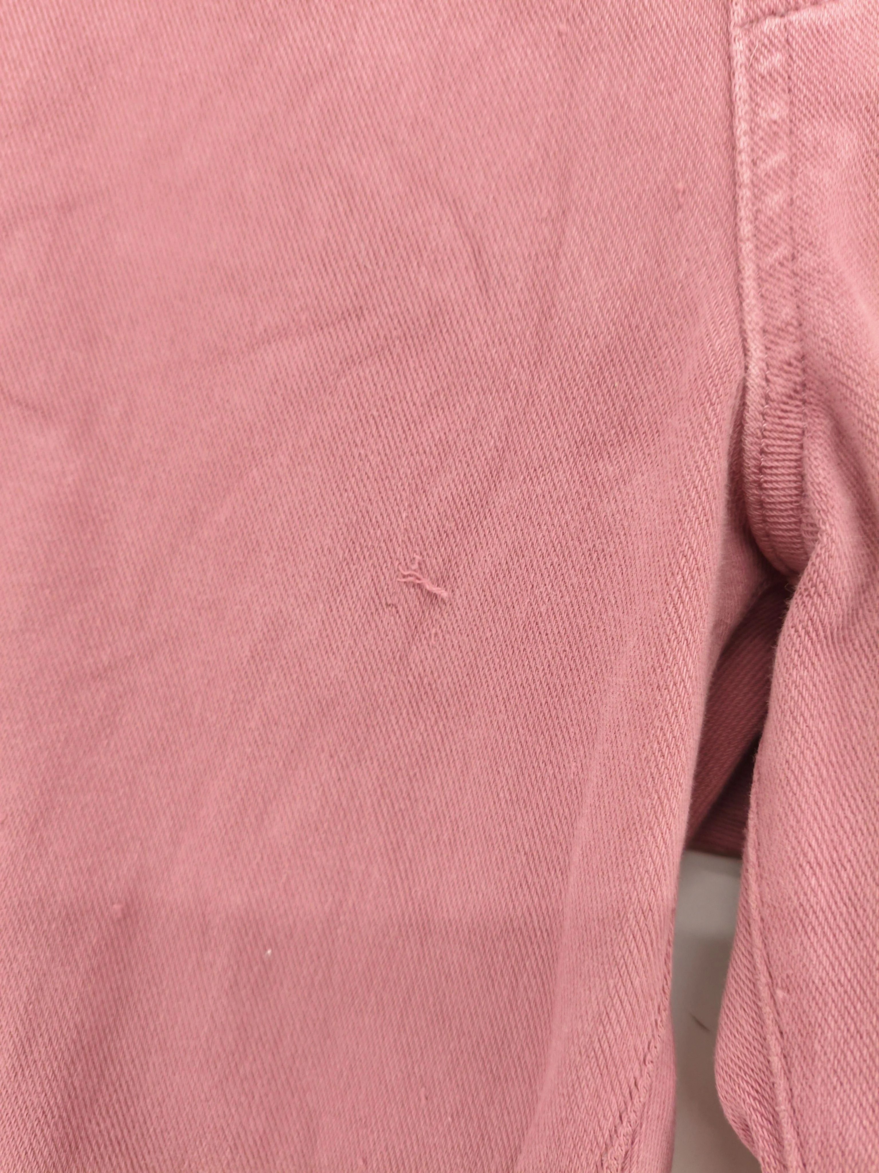 Uniqlo Women's Jeans M Pink Cotton with Polyester, Elastane Jegging - Image 6