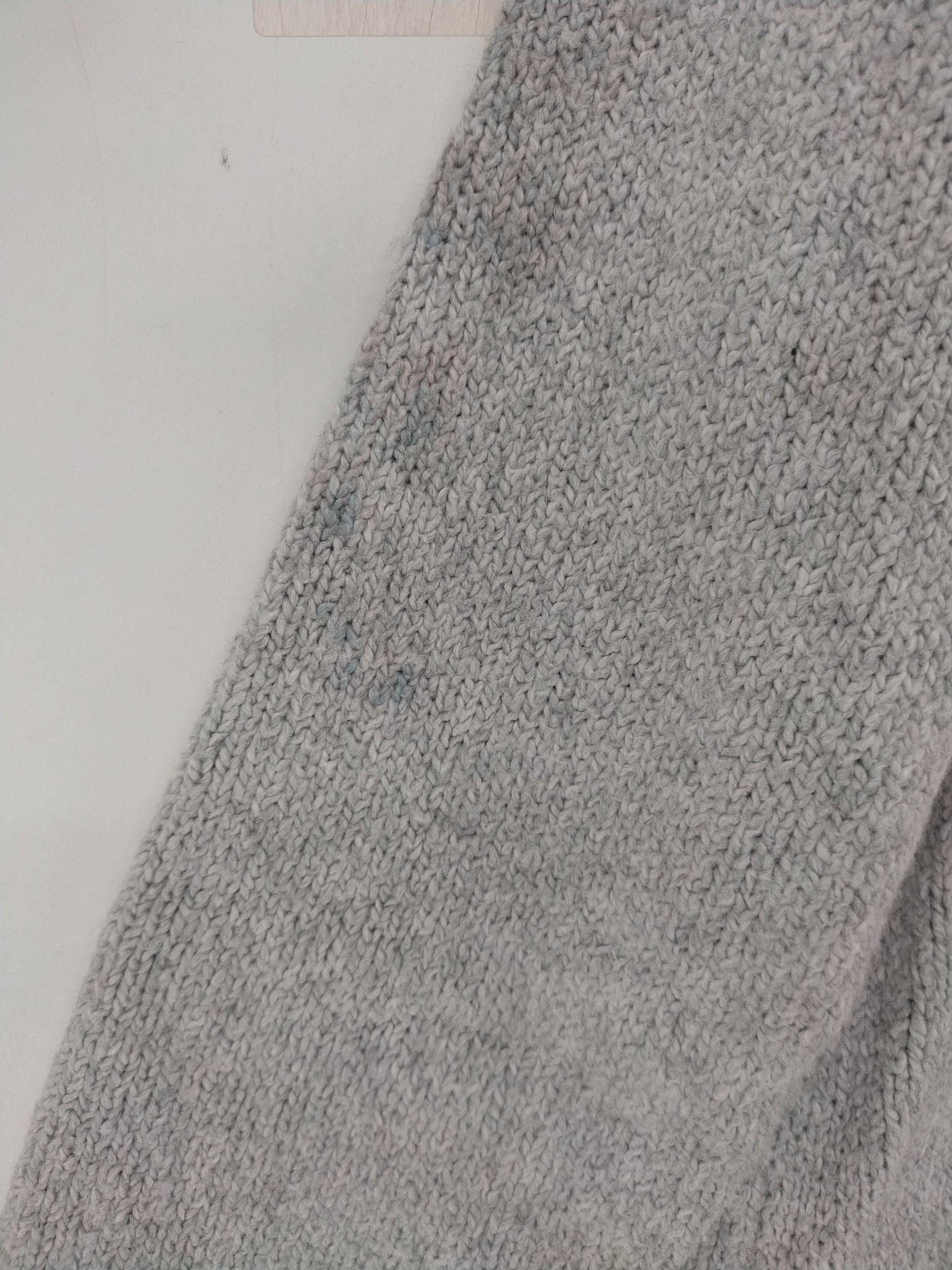 Uniqlo Women's Jumper XS Grey Cotton - Image 6