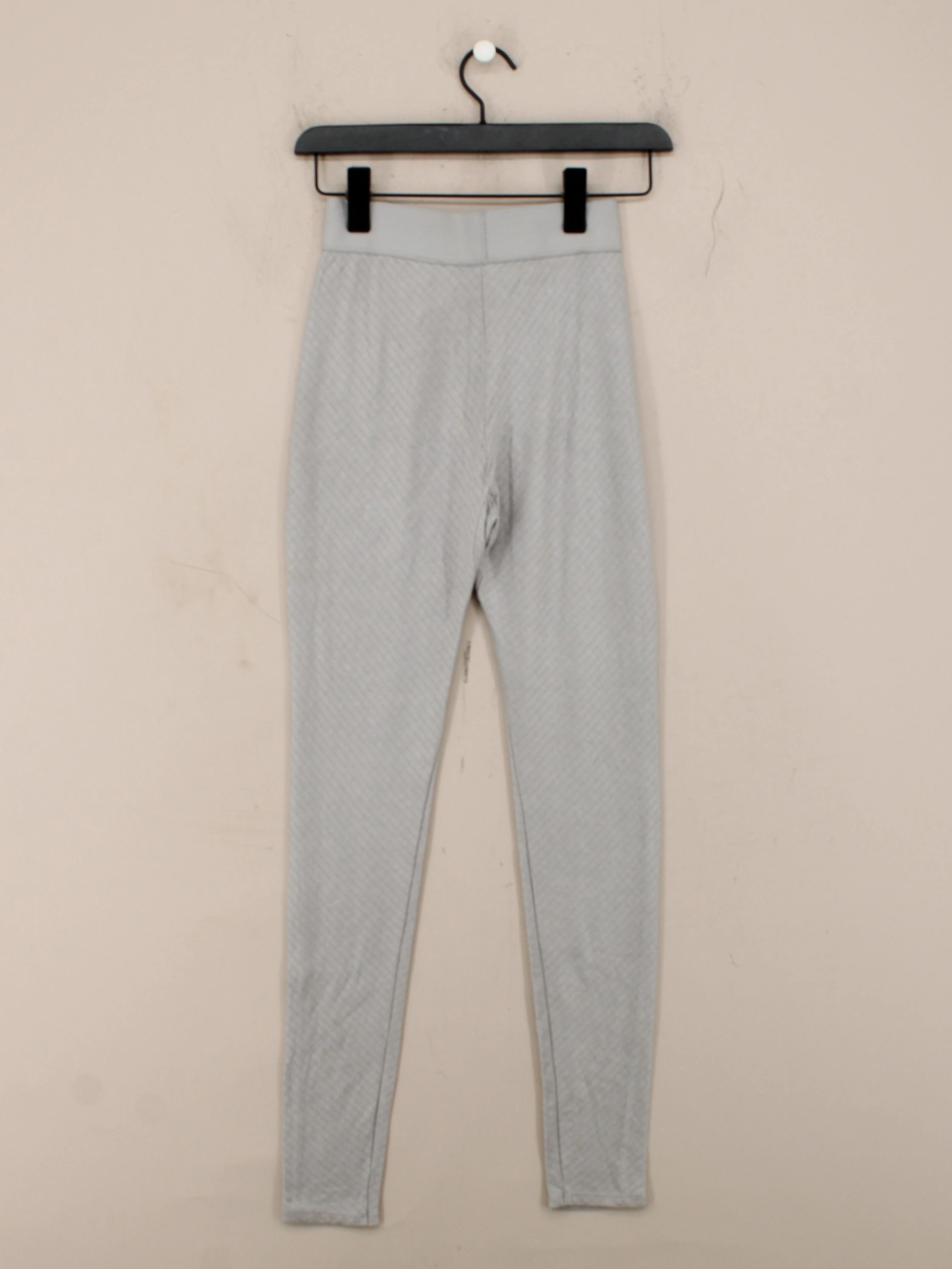 Uniqlo Women's Leggings S Grey Polyester - Image 2