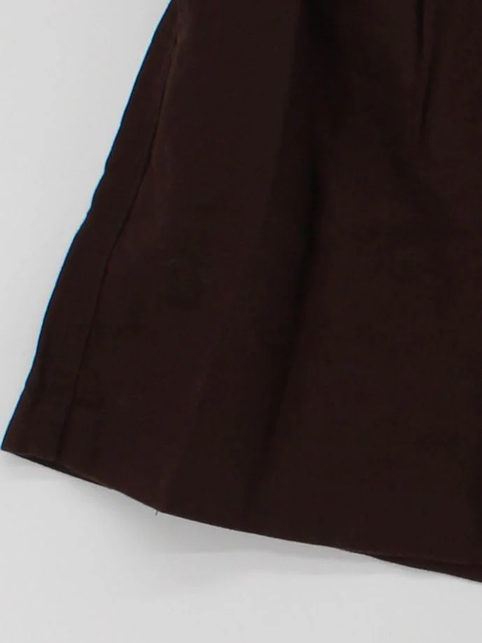 Uniqlo Women's Shorts S Brown Linen with Cotton Sweat - Image 4