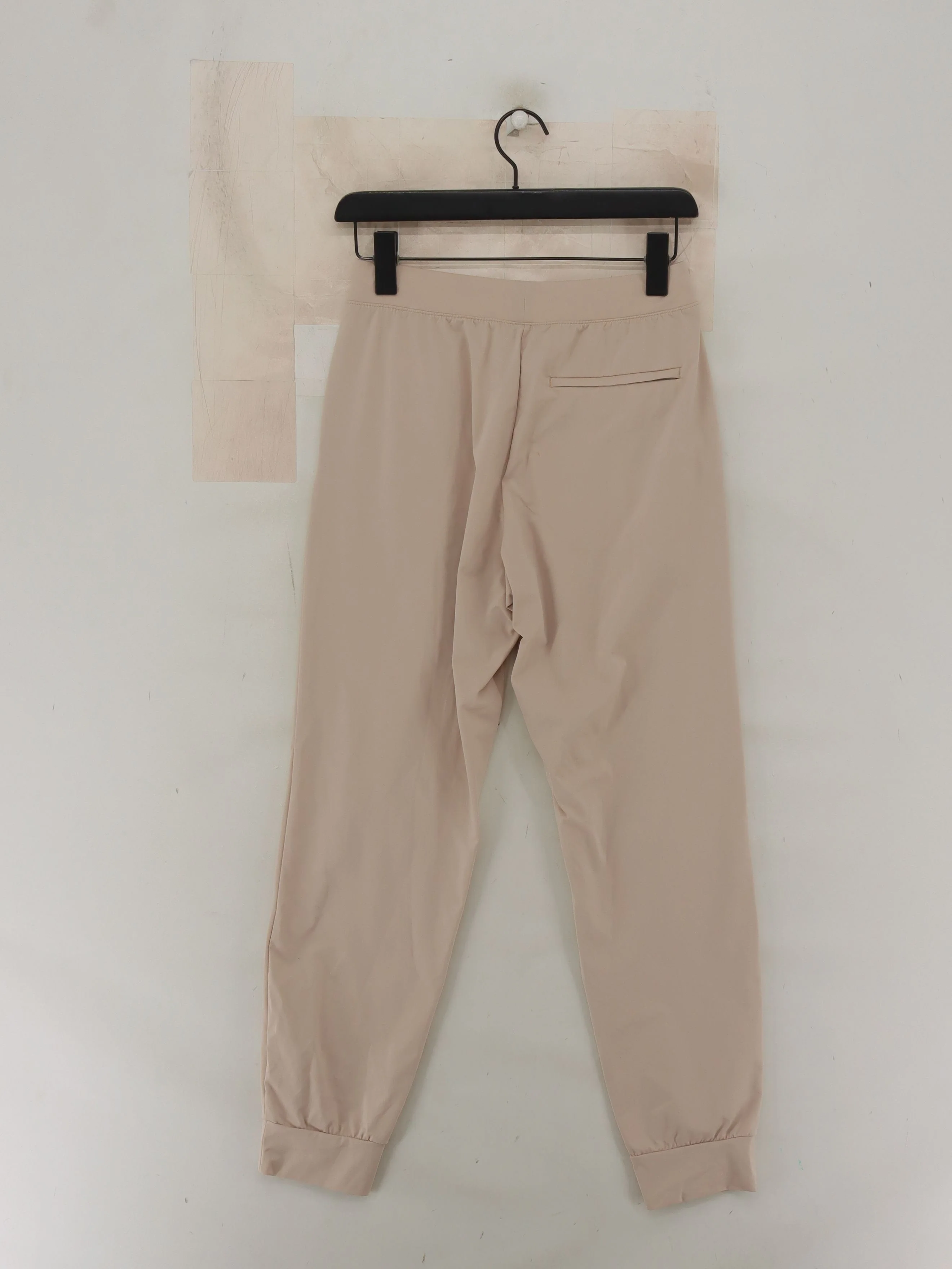 Uniqlo Women's Sports Bottoms S Tan 100% Polyester Tapered Sweatpants - Image 2