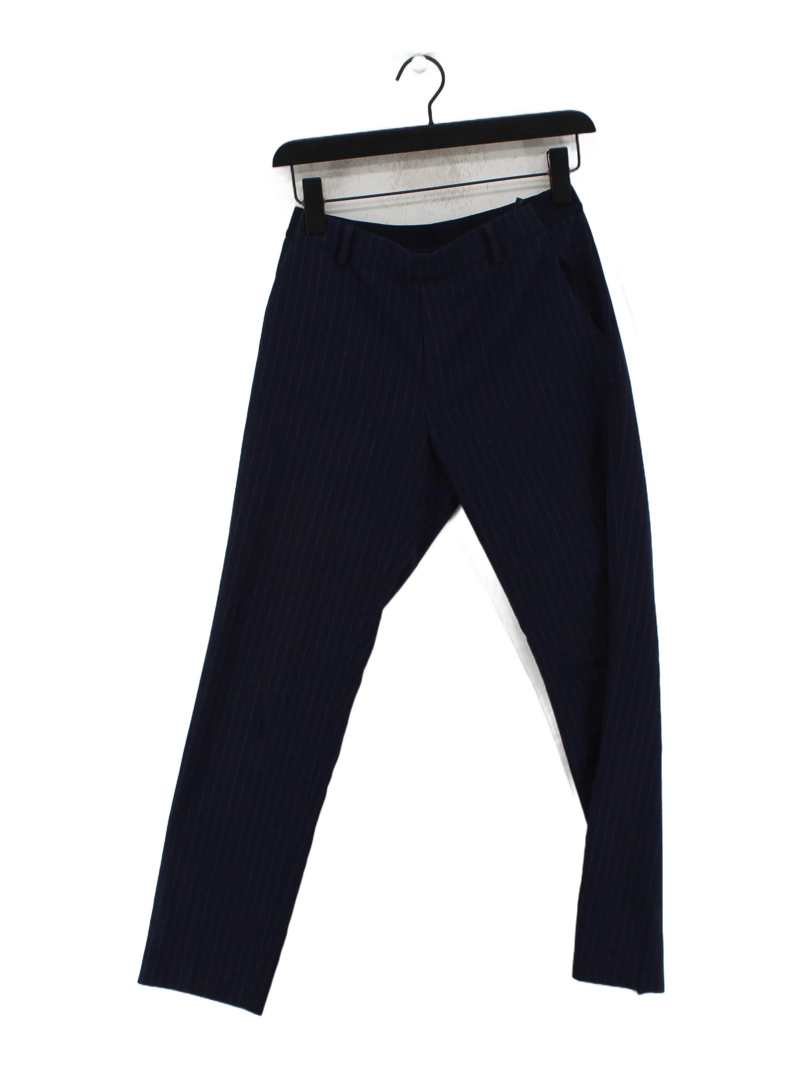Uniqlo Women's Suit Trousers XS Blue Polyester