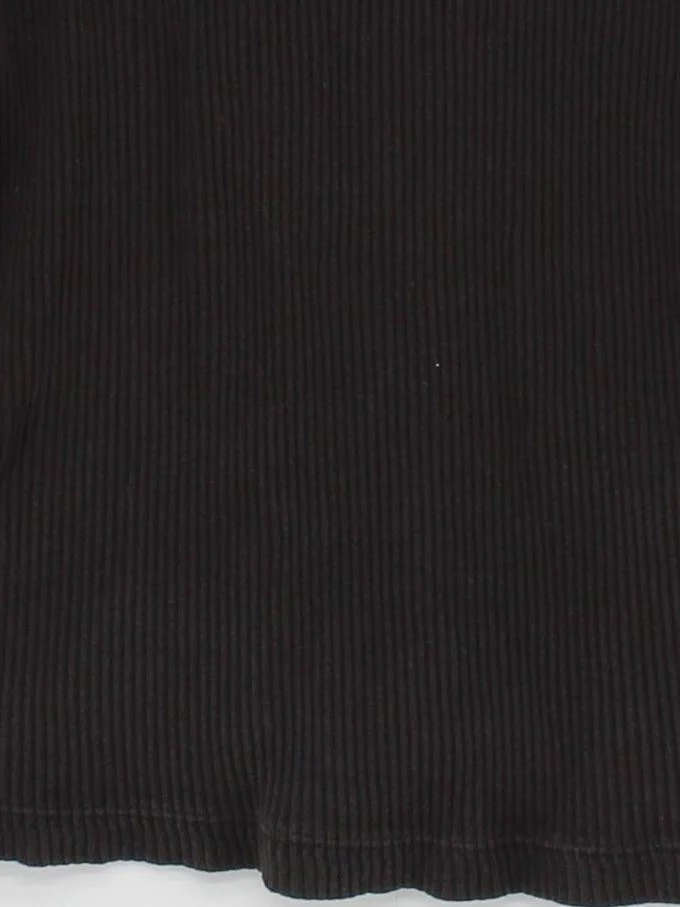 Uniqlo Women's T-Shirt M Black Cotton with Elastane Sleeveless Round Neck Basic - Image 4