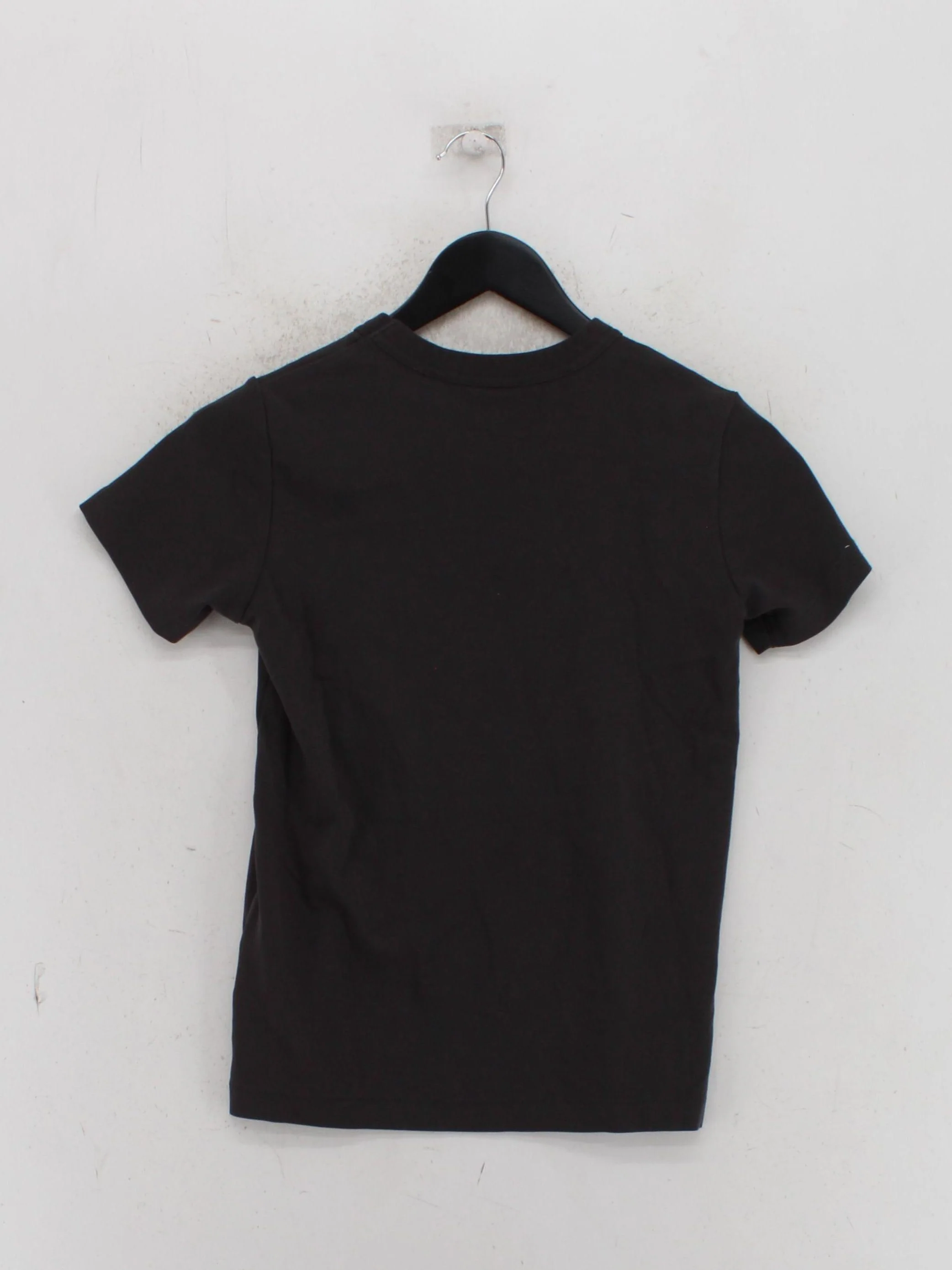 Uniqlo Women's T-Shirt S Black 100% Cotton Short Sleeve Round Neck Basic - Image 2