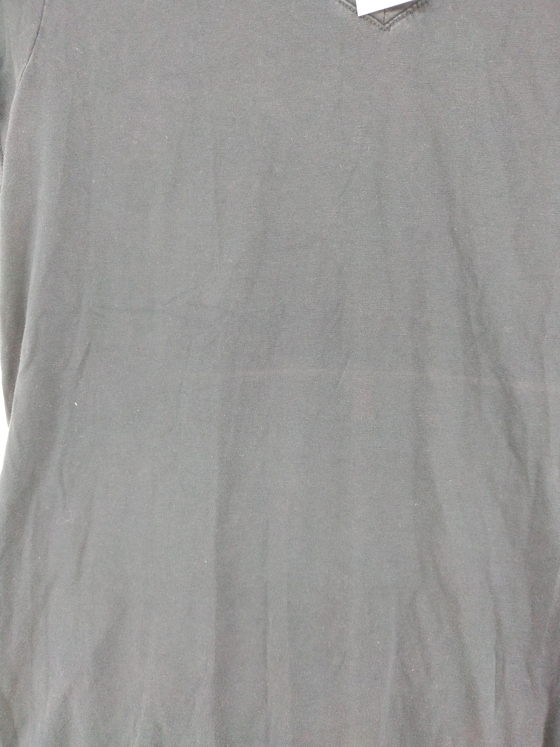 Uniqlo Women's T-Shirt S Blue Cotton with Spandex Short Sleeve Round Neck Basic - Image 5