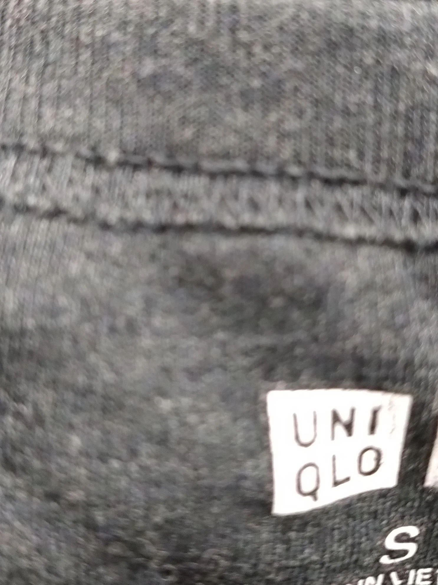Uniqlo Women's T-Shirt S Grey 100% Cotton Short Sleeve Round Neck Basic - Image 5