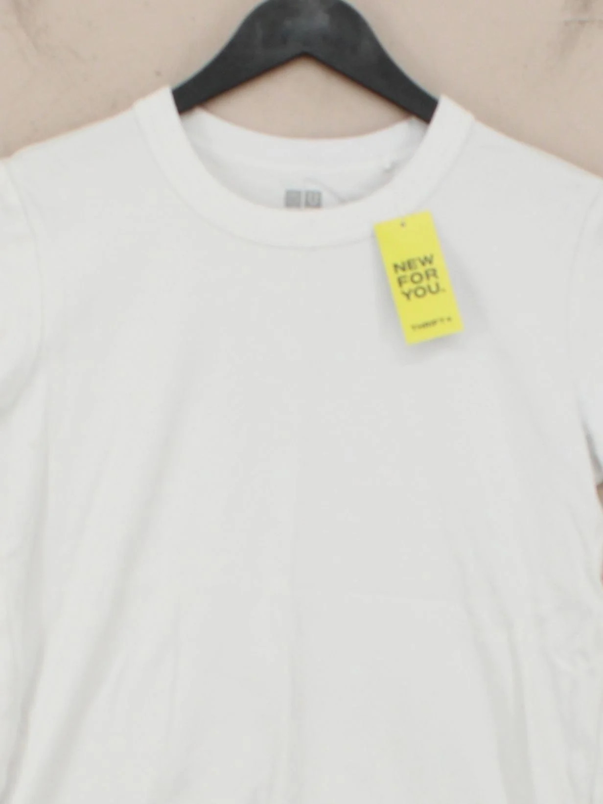 Uniqlo Women's T-Shirt S White 100% Cotton Short Sleeve Round Neck Basic - Image 3