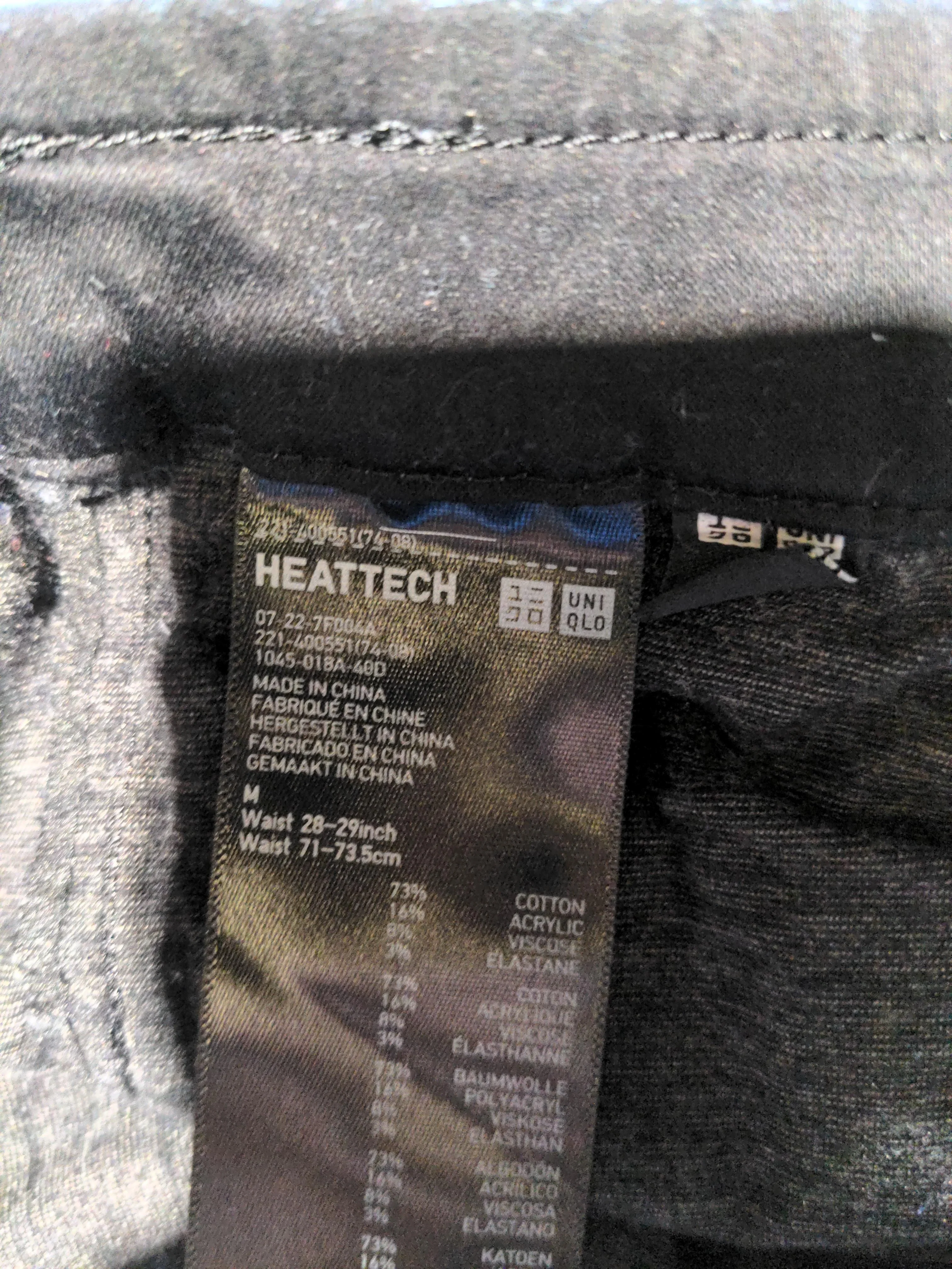 Uniqlo Women's Trousers M Black Cotton with Acrylic, Viscose, Elastane Chino - Image 5