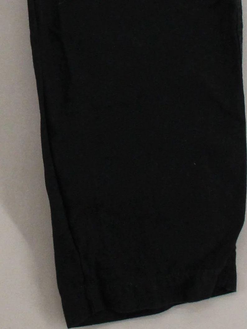 Uniqlo Women's Trousers XS Black 100% Cotton Tapered Chino - Image 4