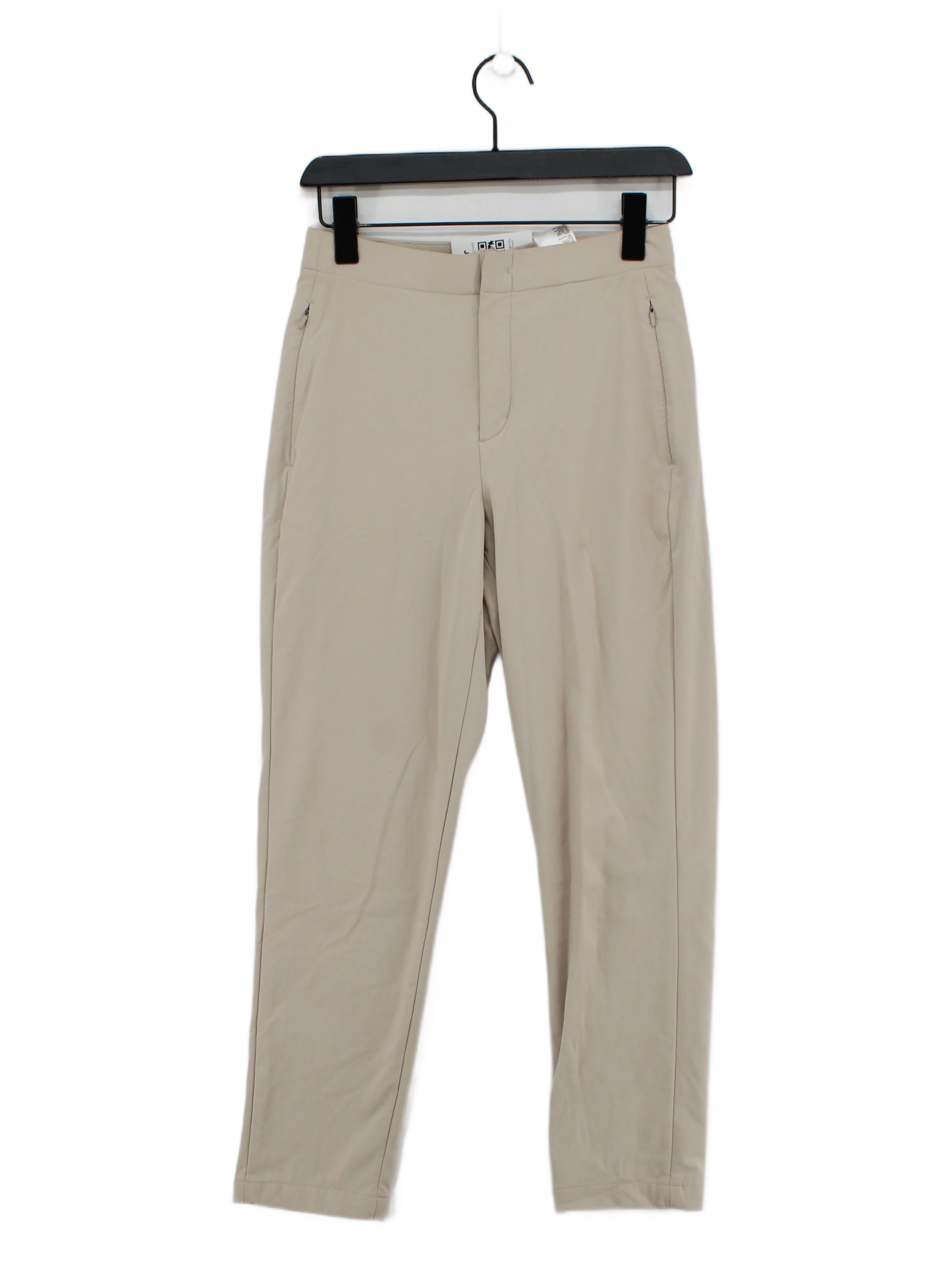 Uniqlo Women's Trousers XXS Tan Polyamide with Acrylic, Viscose, Elastane Chino