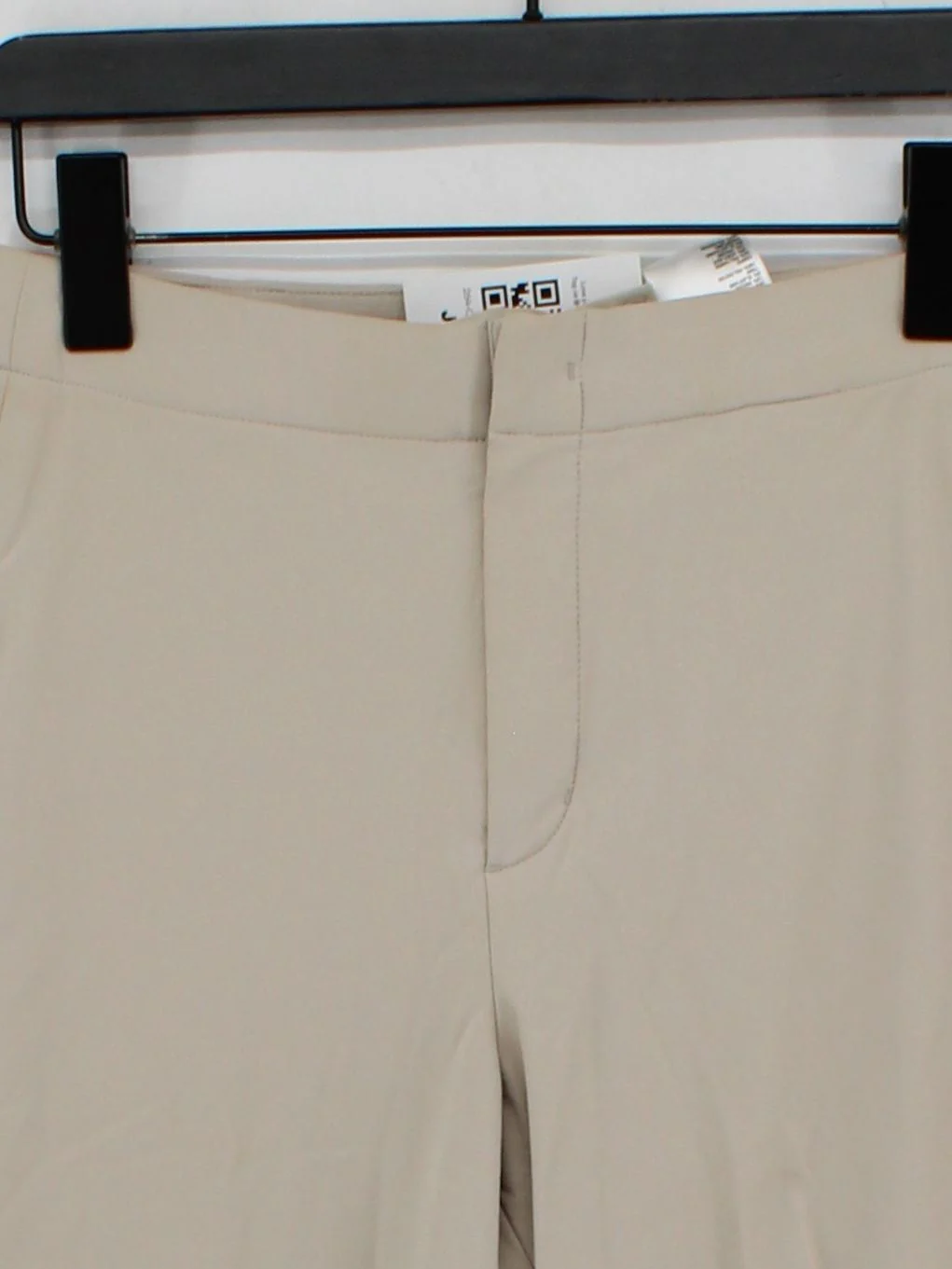 Uniqlo Women's Trousers XXS Tan Polyamide with Acrylic, Viscose, Elastane Chino - Image 3