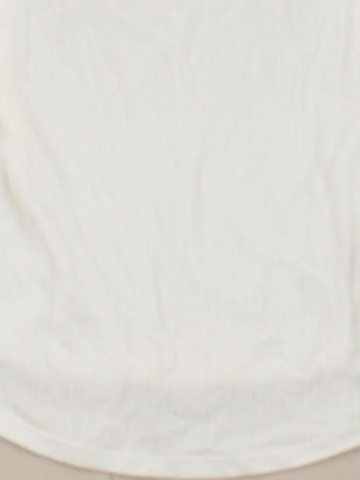 Uniqlo X Mame Kurogouchi Women's T-Shirt S White Viscose - Image 4