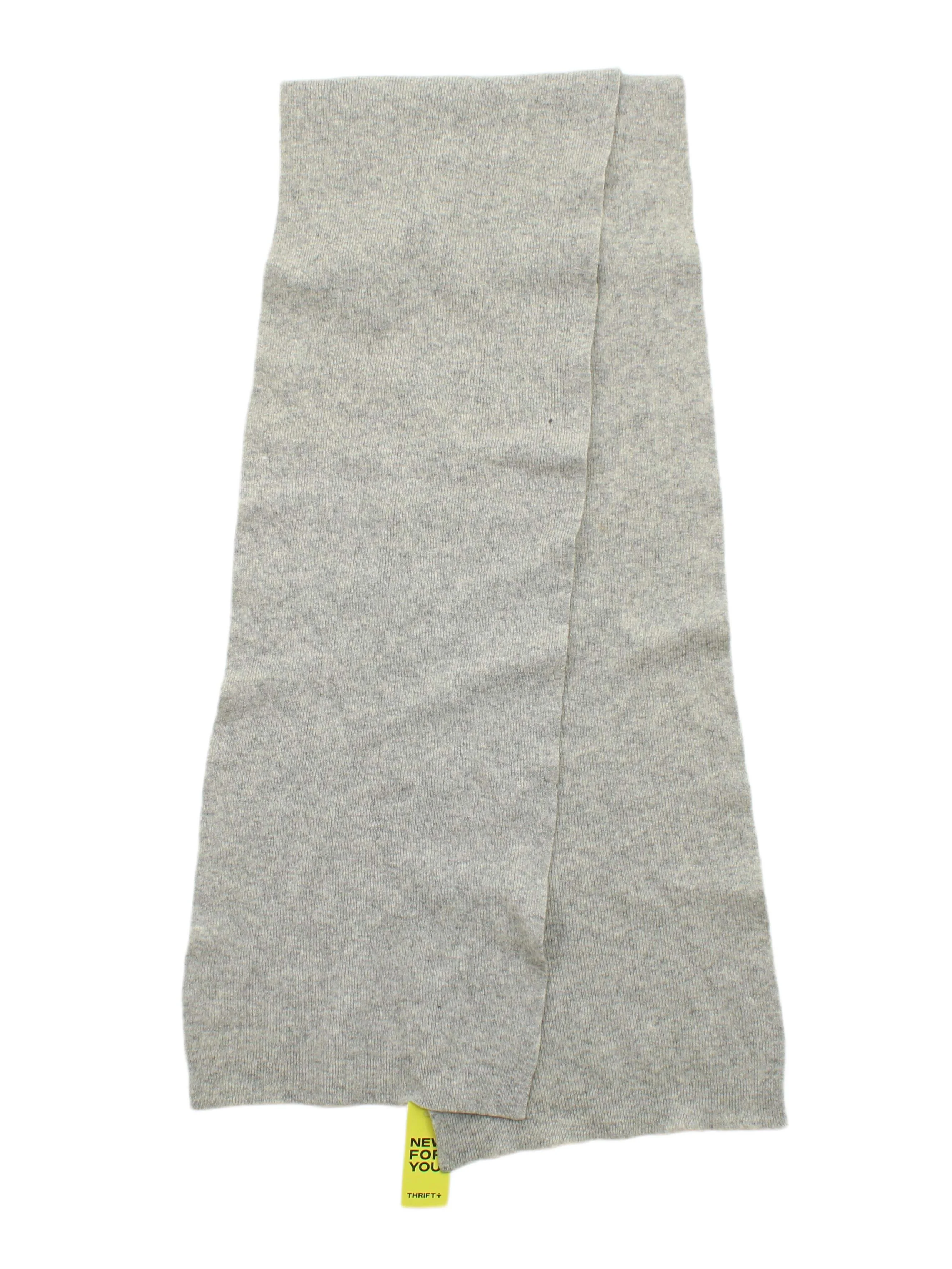 United Colors Of Benetton Men's Scarf Grey 100% Wool Scarf