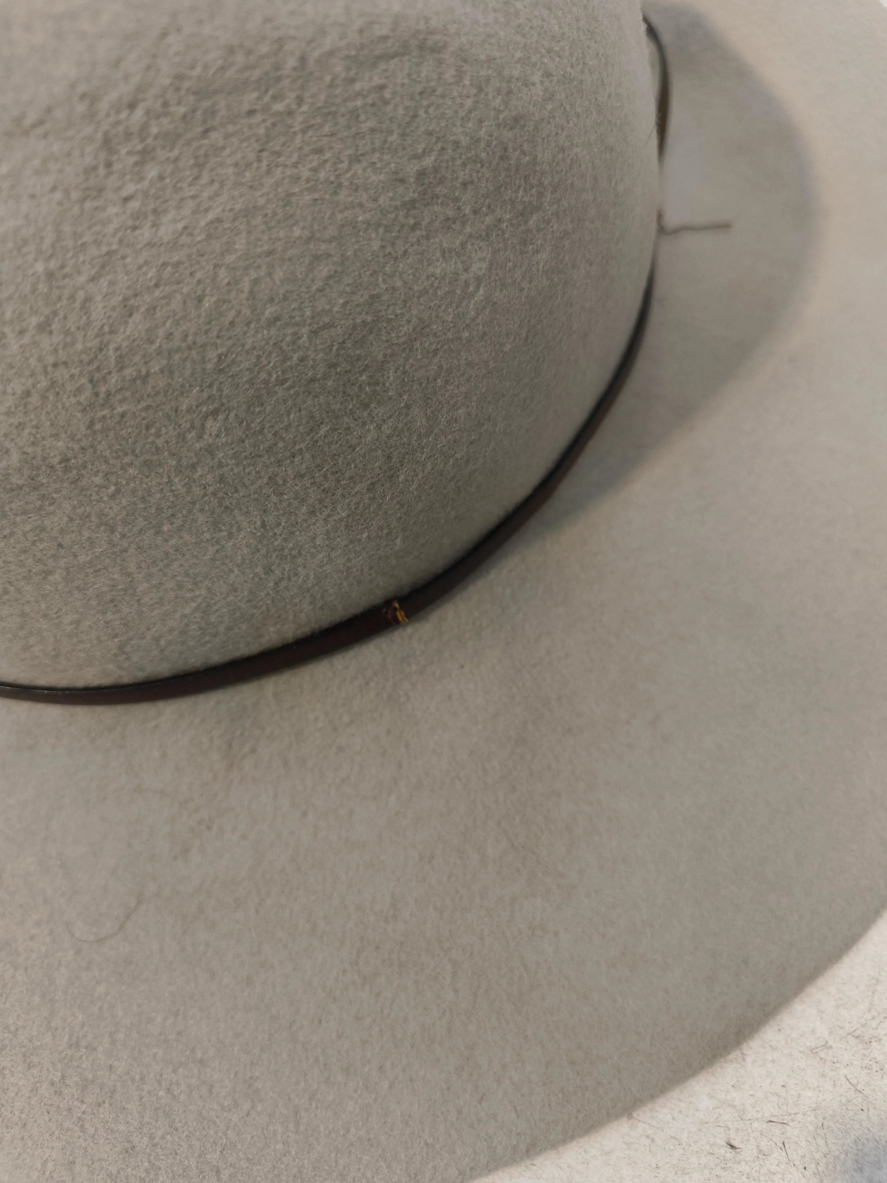 United Colors Of Benetton Women's Hat M Grey 100% Wool Bucket Hat - Image 3