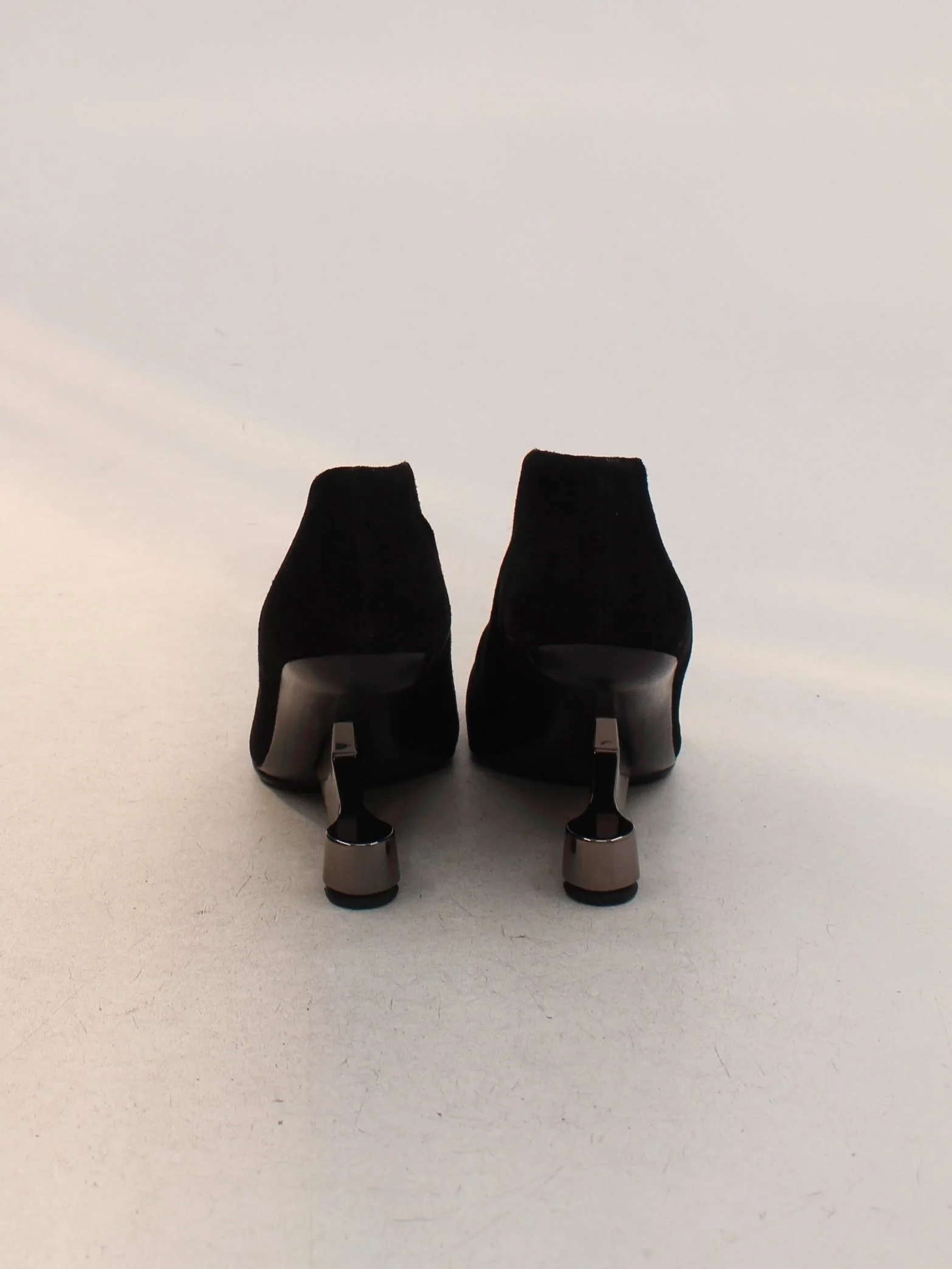 United Nude Women's Heels UK 3 Black 100% Suede Court - Image 3