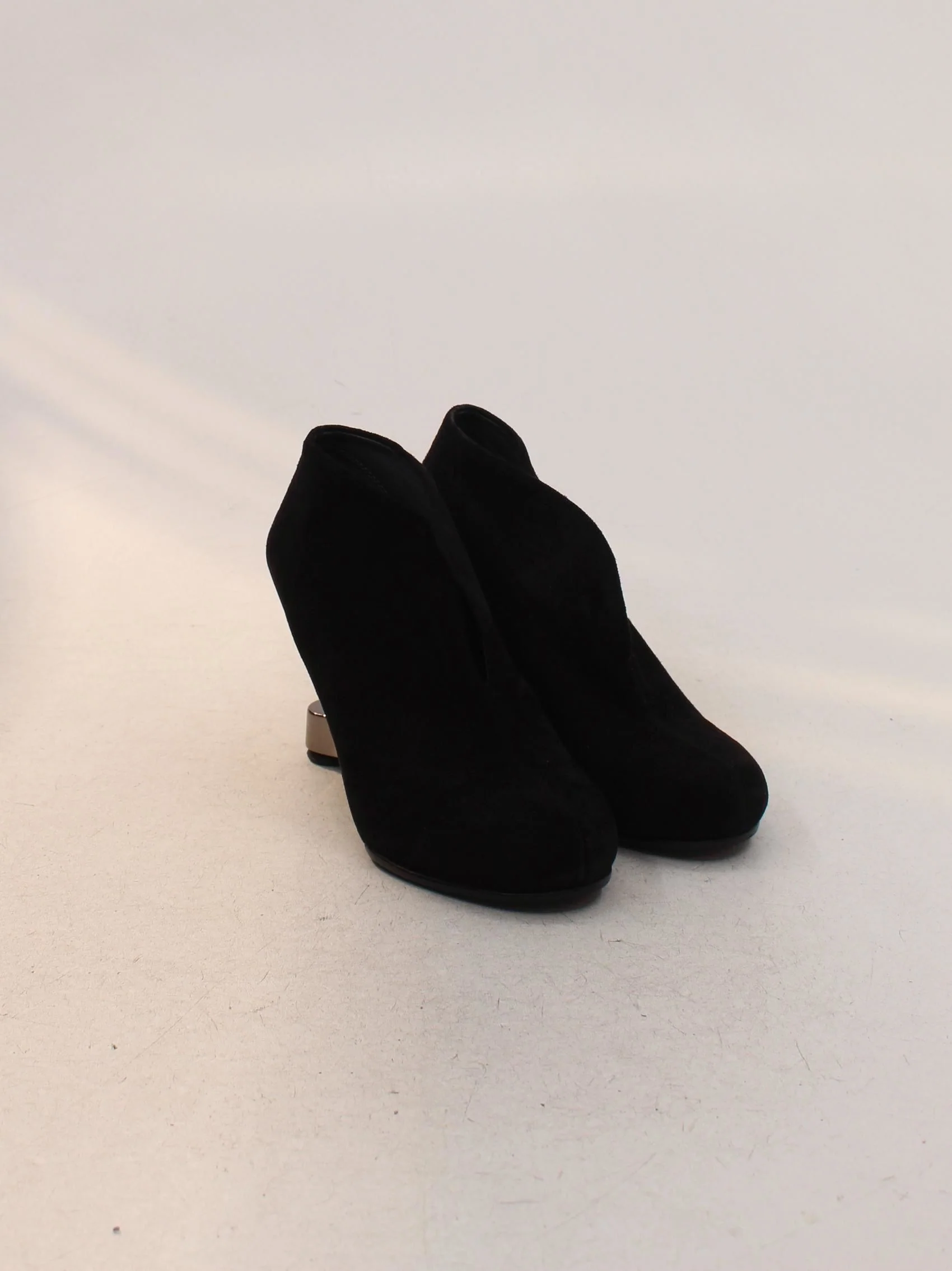 United Nude Women's Heels UK 3 Black 100% Suede Court - Image 4
