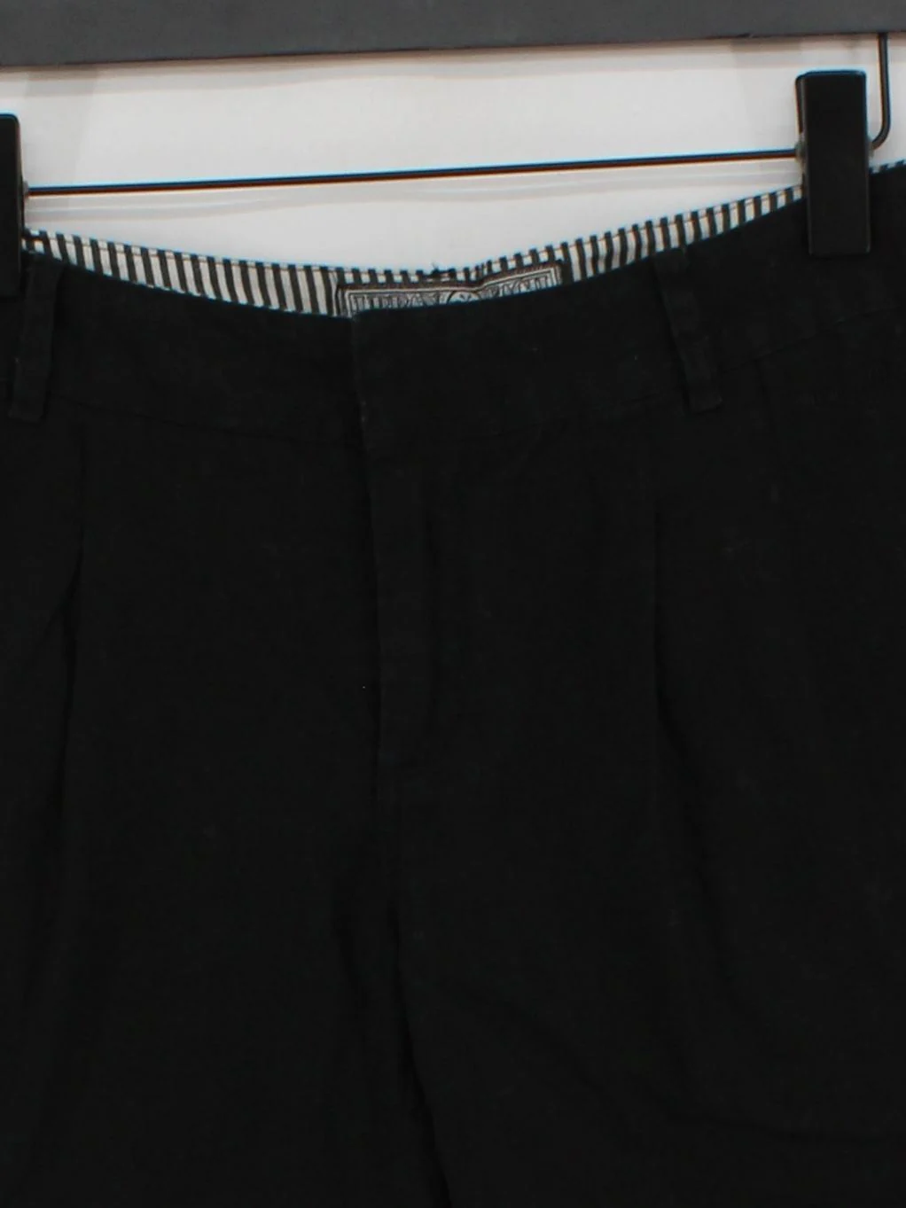 Urban Beach Women's Shorts UK 10 Black Linen with Cotton Mom - Image 3