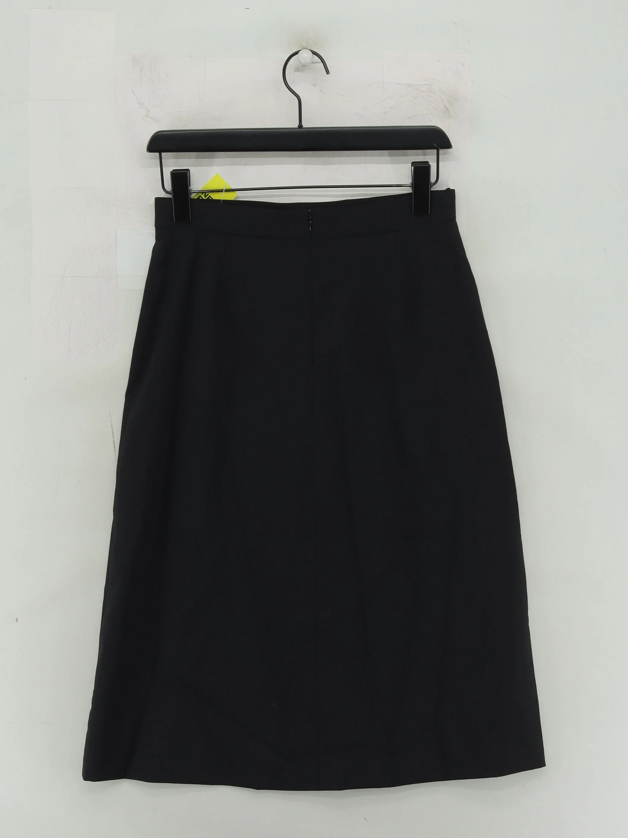 Valentino Women's Midi Skirt UK 12 Black Wool - Image 2