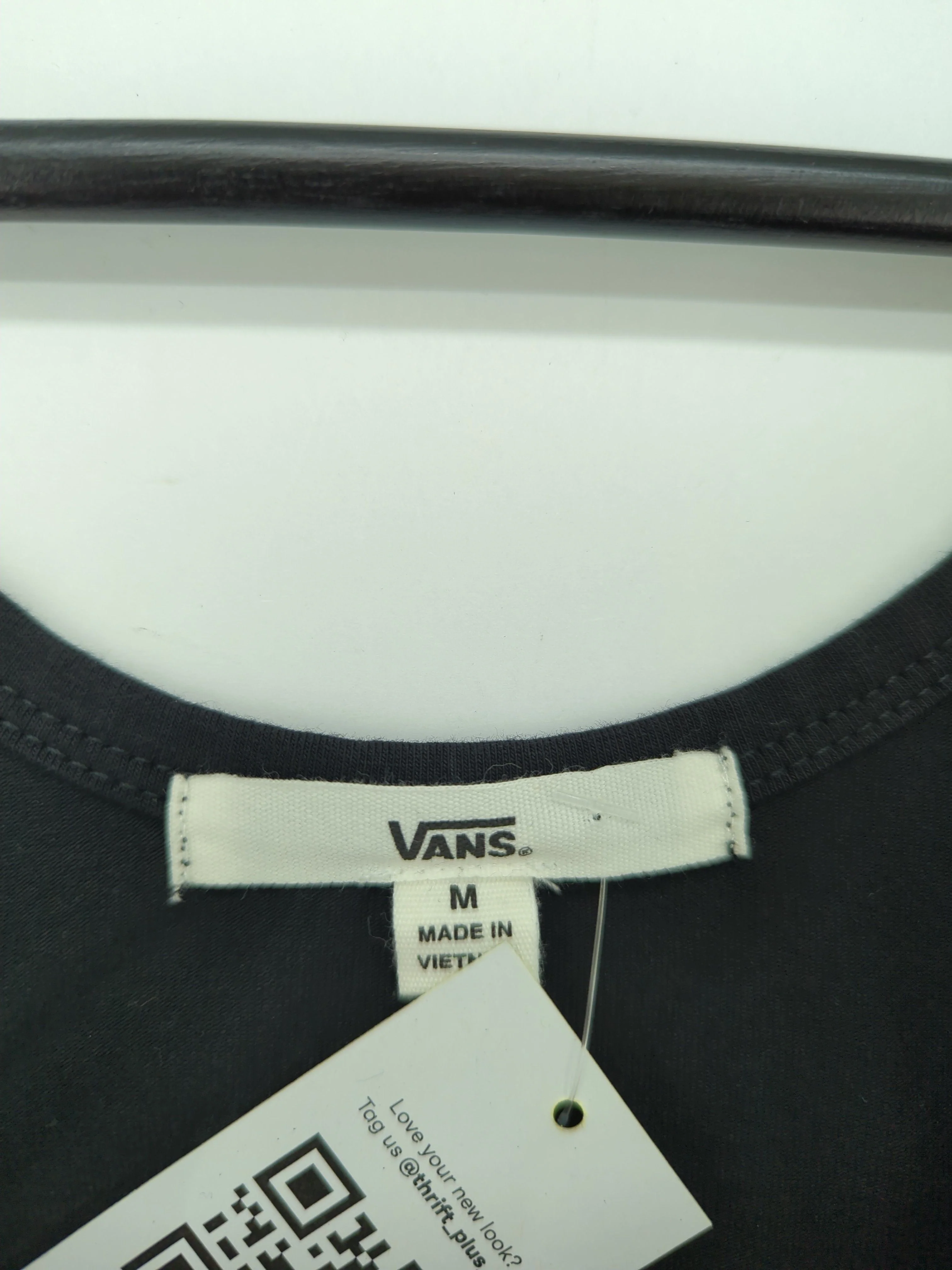 Vans Bodycon Midi Dress M in Black RRP £32 - Image 5