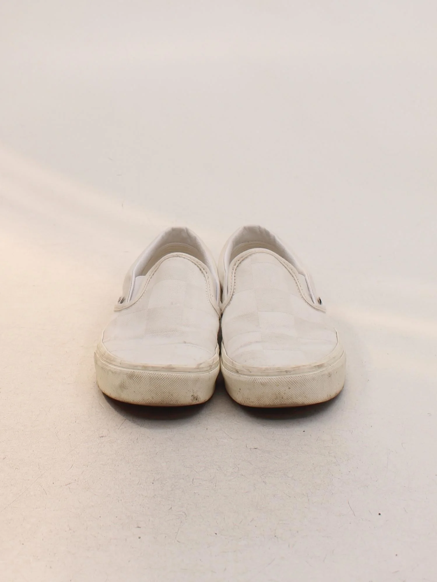 Vans Men's Shoes UK 6 White Checkered 100% Cotton Sneaker - Image 2