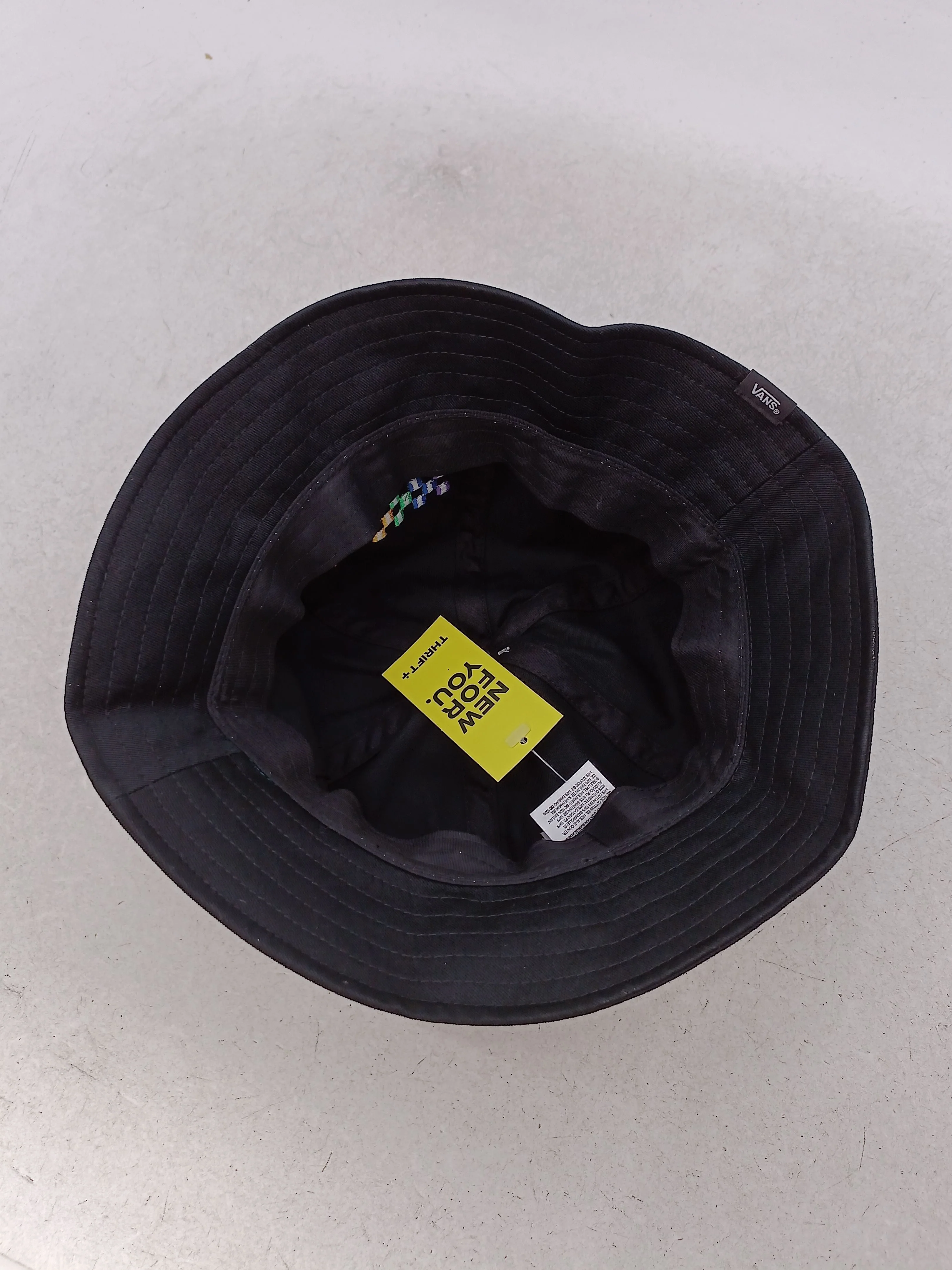 Vans Women's Hat S Black 100% Cotton Bucket Hat New with tags - Image 4