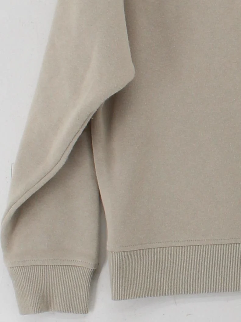 Vans Women's Hoodie UK 12 Tan Cotton with Polyester Pullover - Image 4