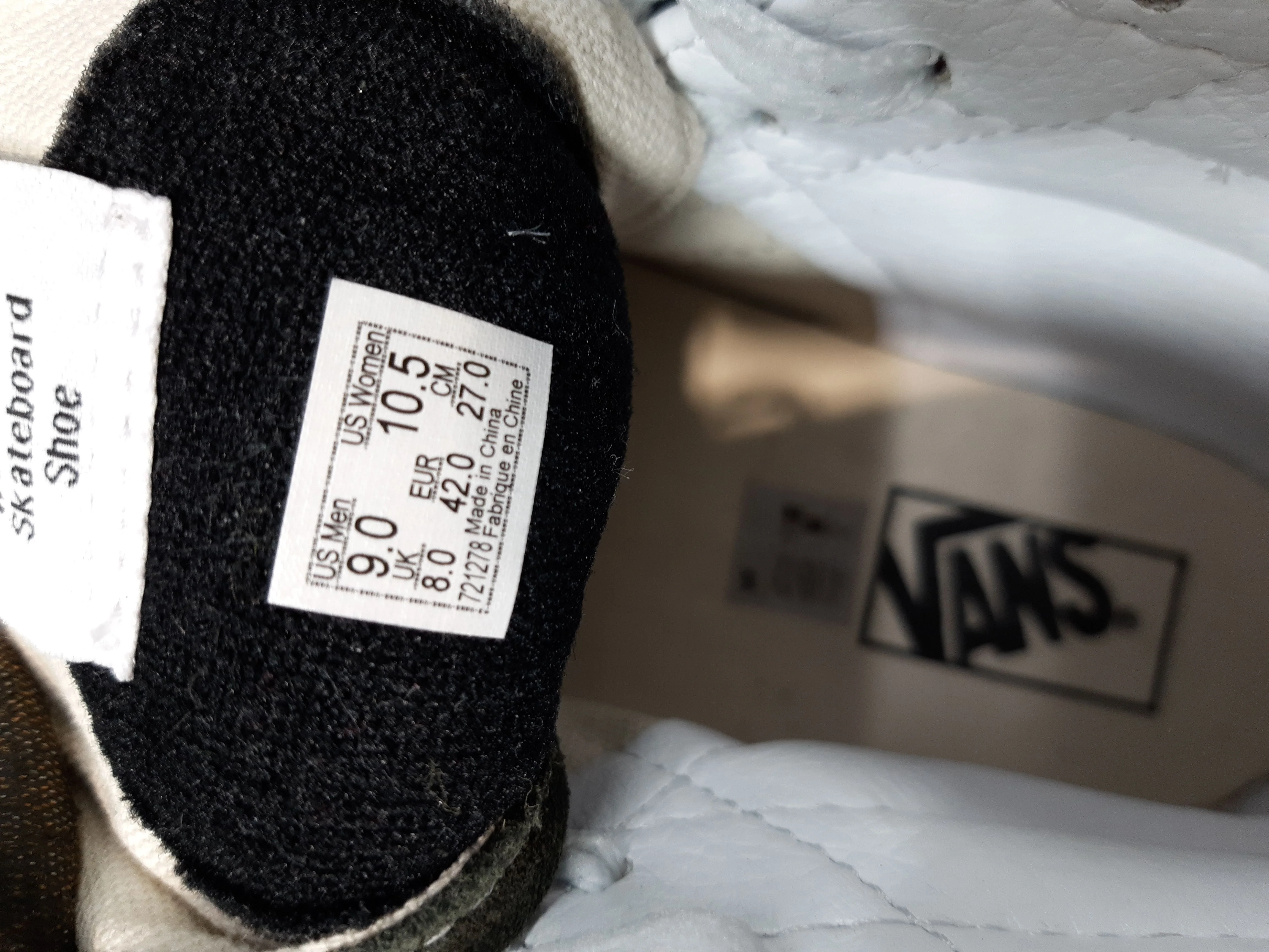 Vans Women's Trainers UK8 EU42 US9 in Multi - Image 10
