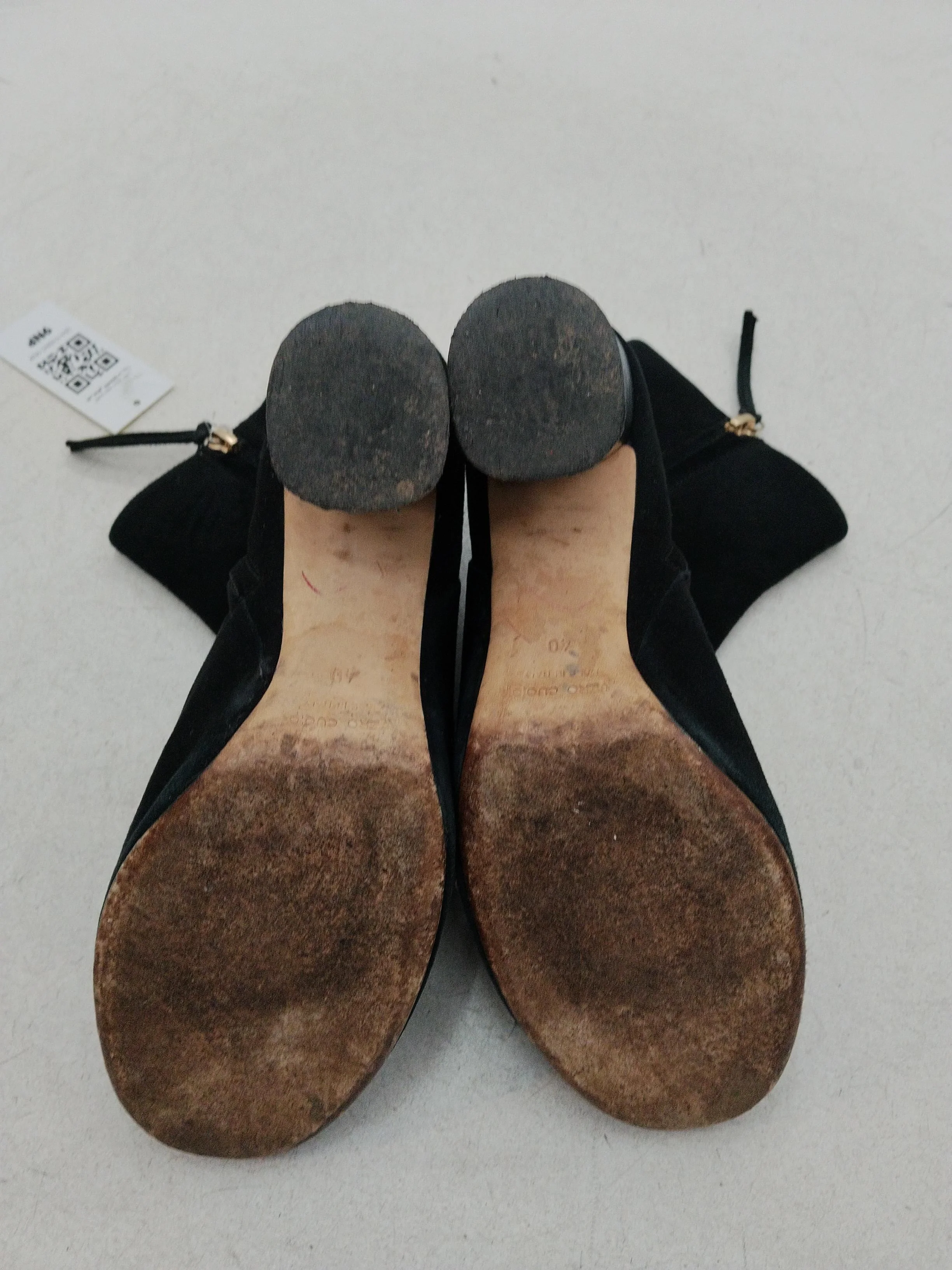 Vero Cuoio Women's Boots UK 7 Black 100% Suede Chelsea - Image 7