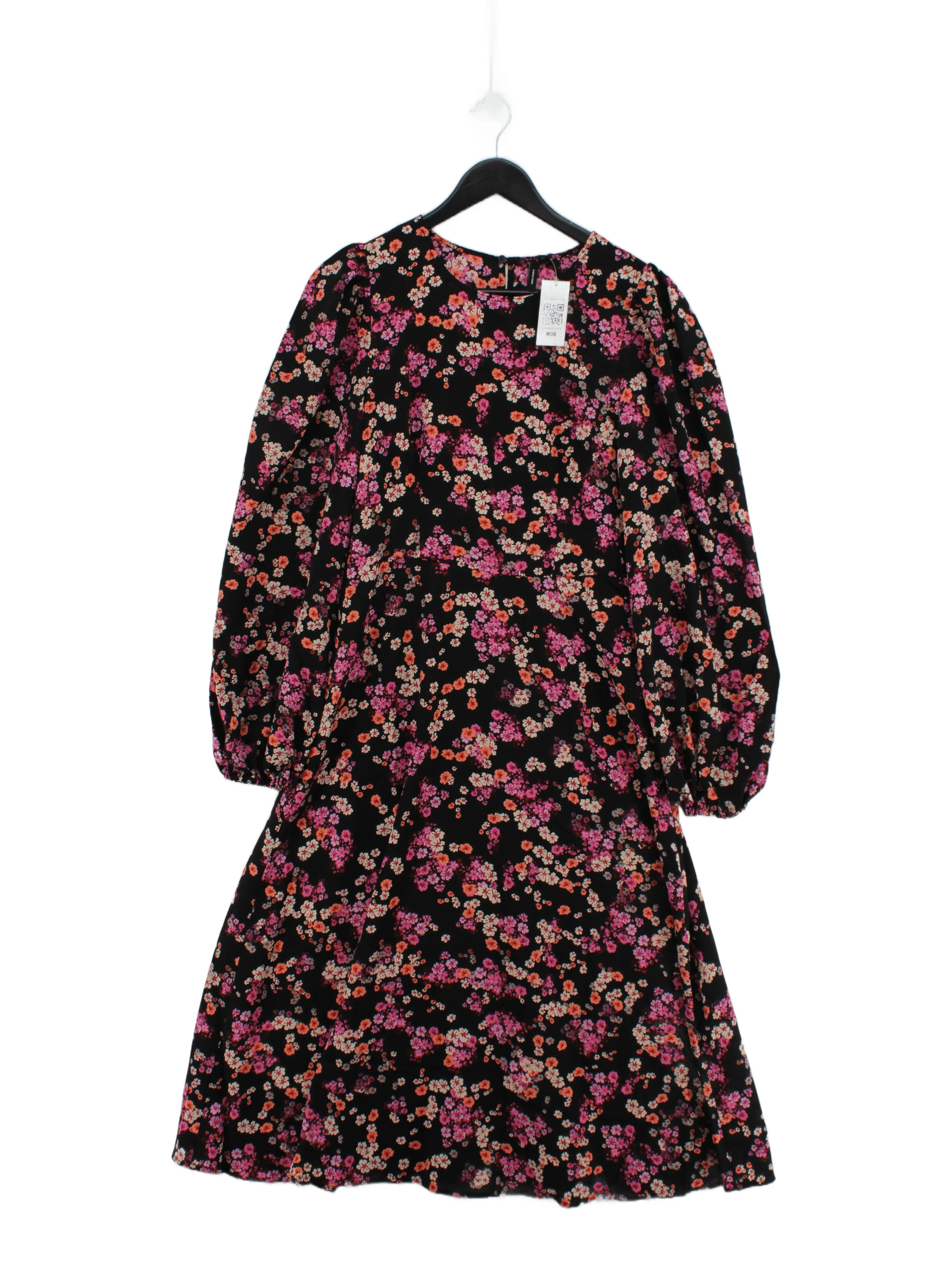 Vero Moda A-Line Midi Dress S in Black