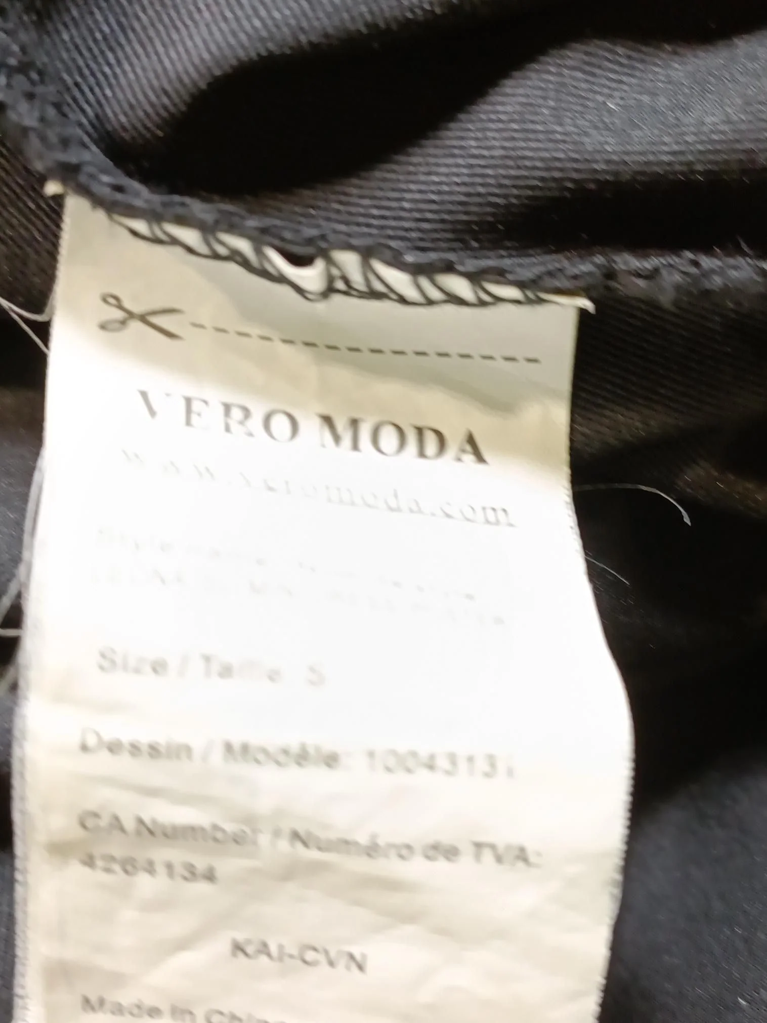 Vero Moda Mini Dress S in Black - Image 5