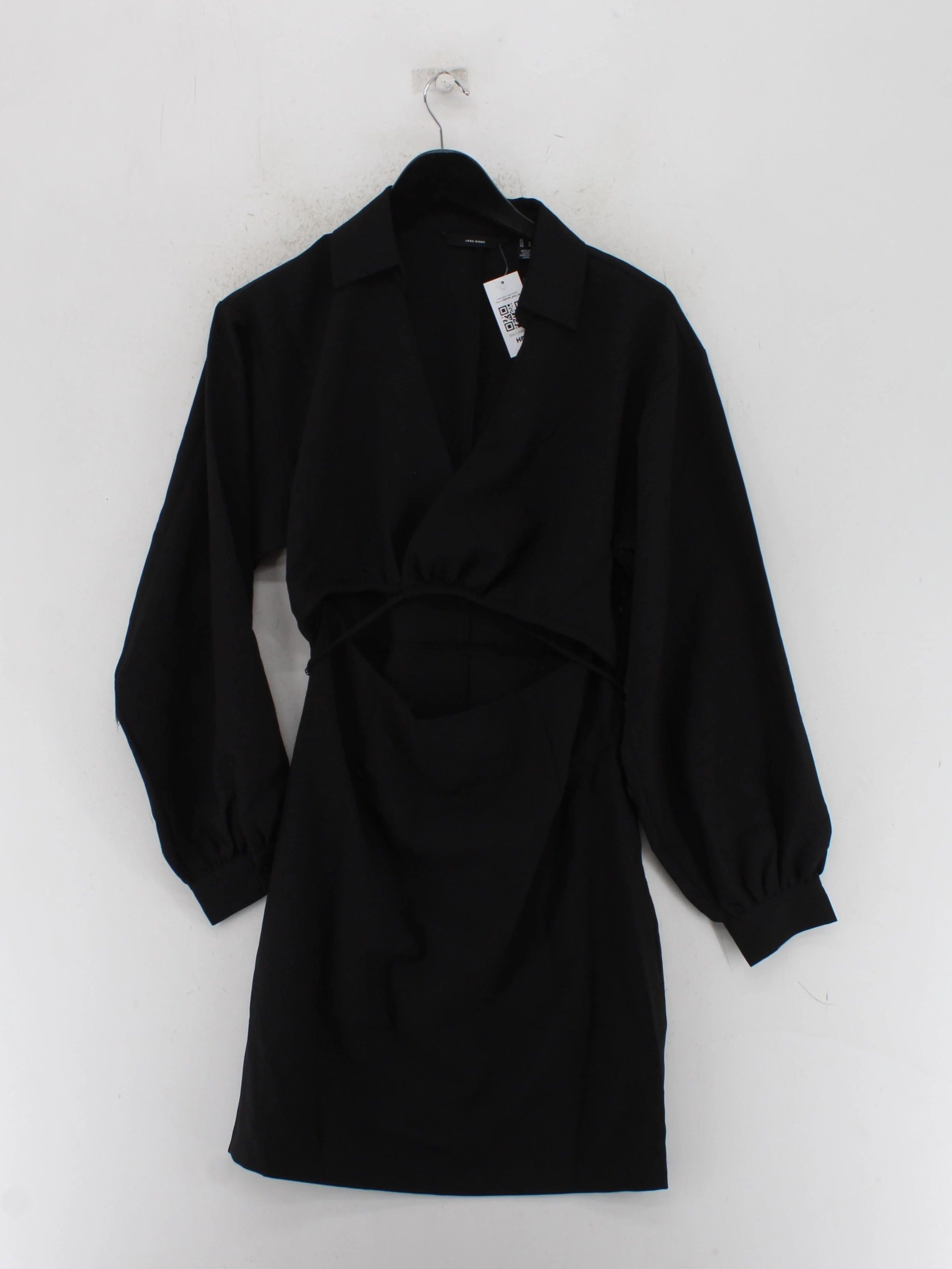 Vero Moda Shirt Mini Dress M in Black - Image 2