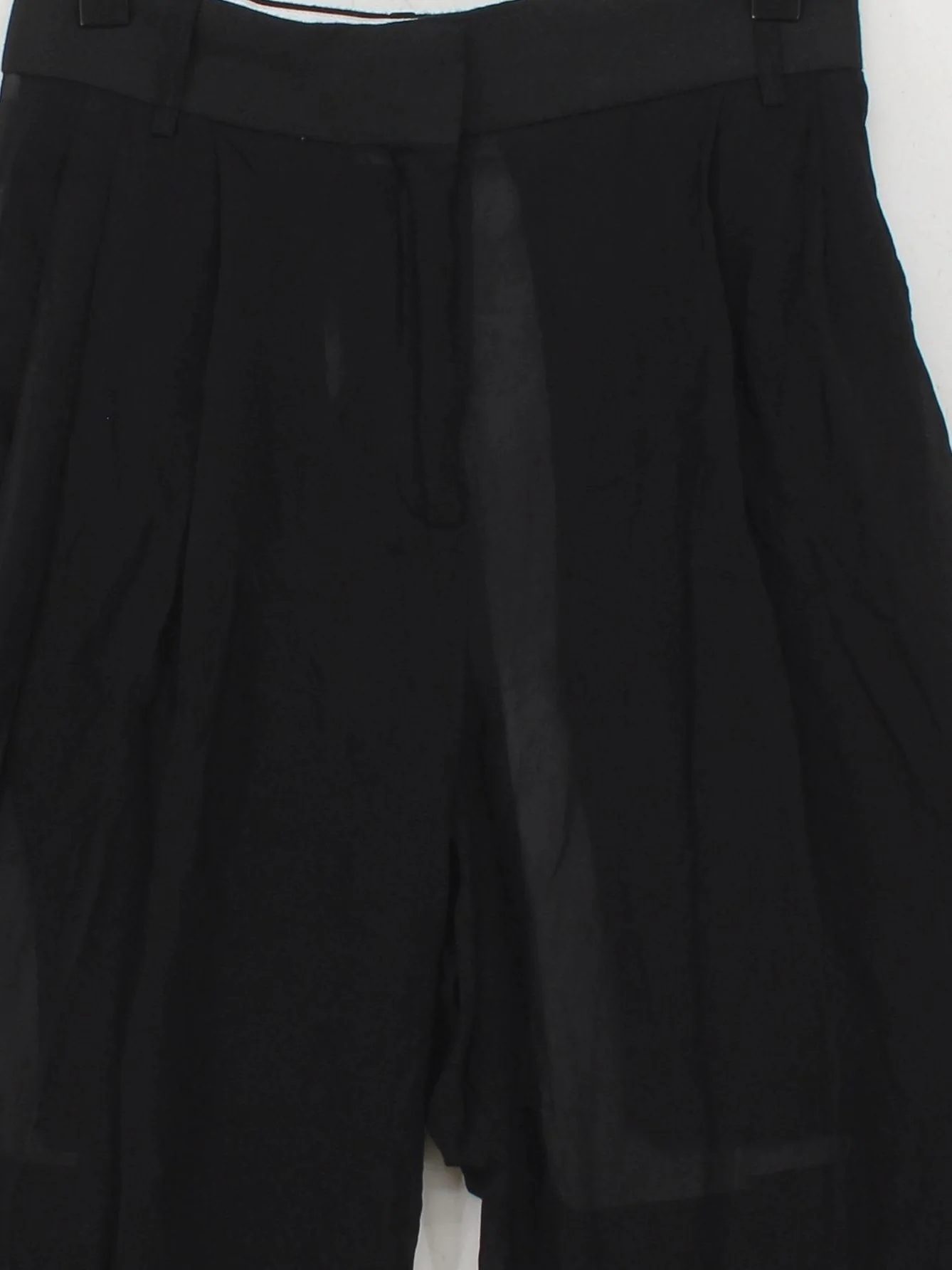 Victoria Beckham X Mango Women's Trousers UK 8 Black Viscose - Image 3
