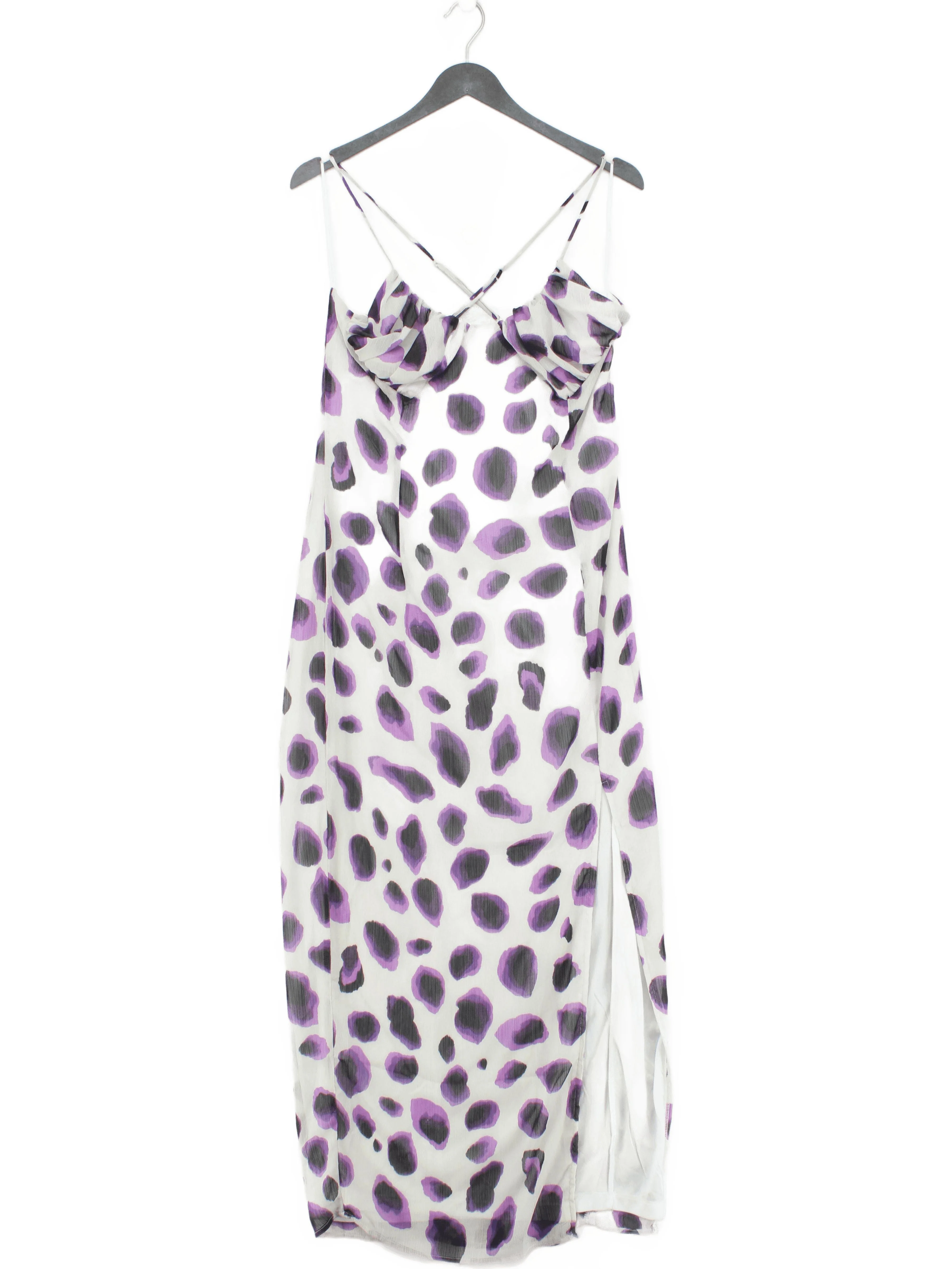 VILA Slip Midi Dress in Multi