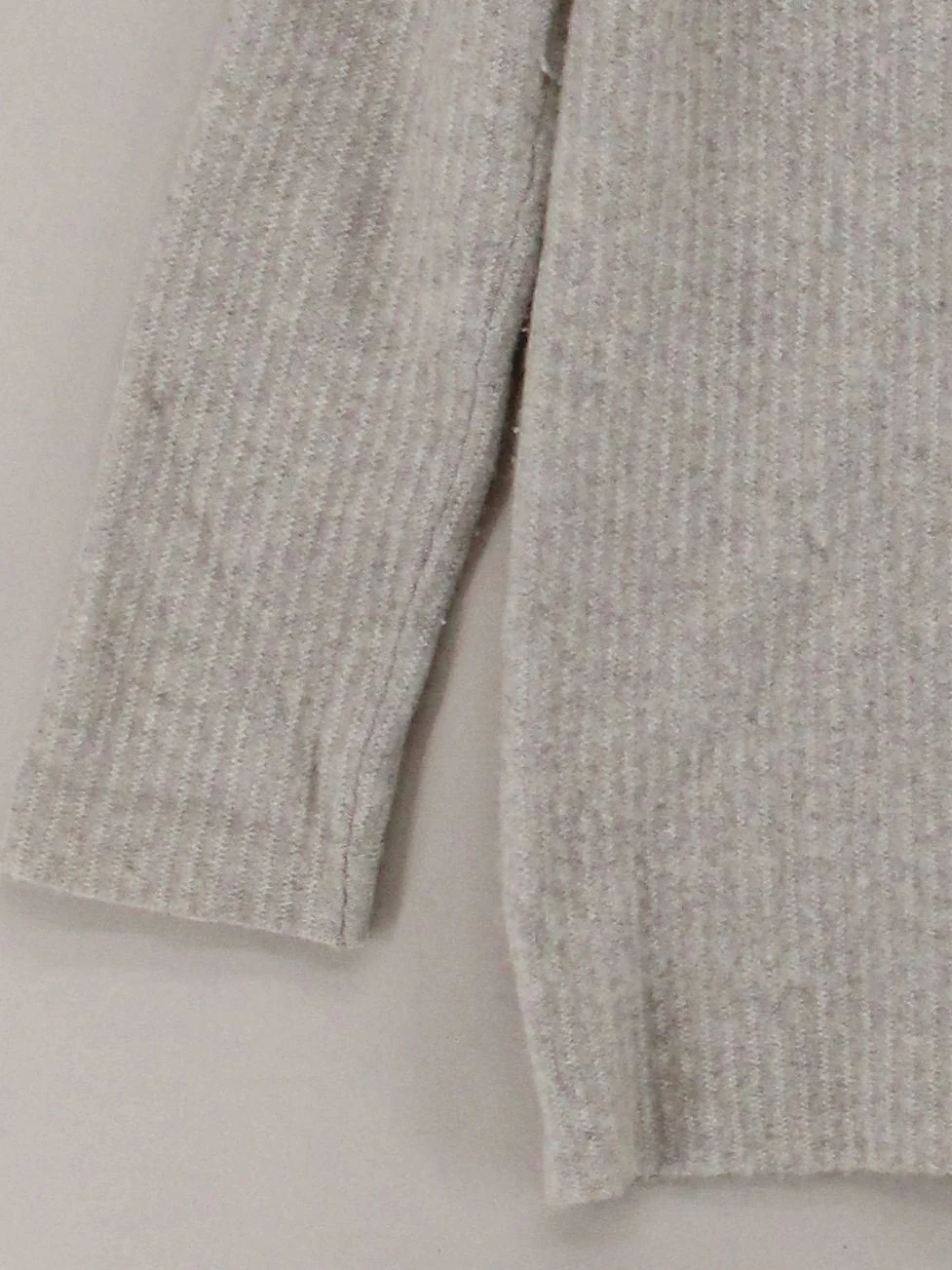 Vince Women's Jumper M Cream 100% Cashmere Roll Neck Pullover - Image 4