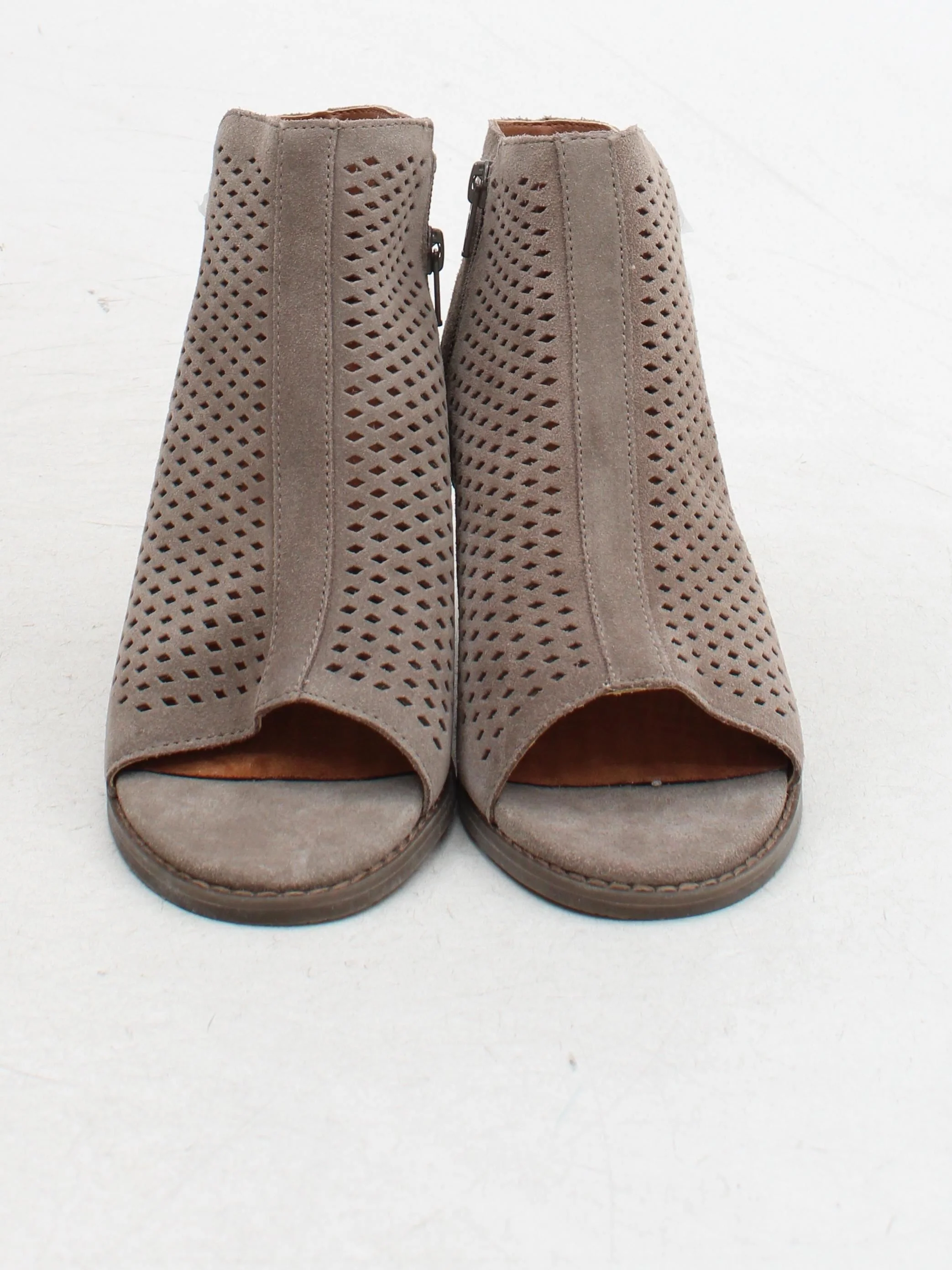 Vionic Women's Boots UK 6 Tan 100% Suede Combat - Image 2