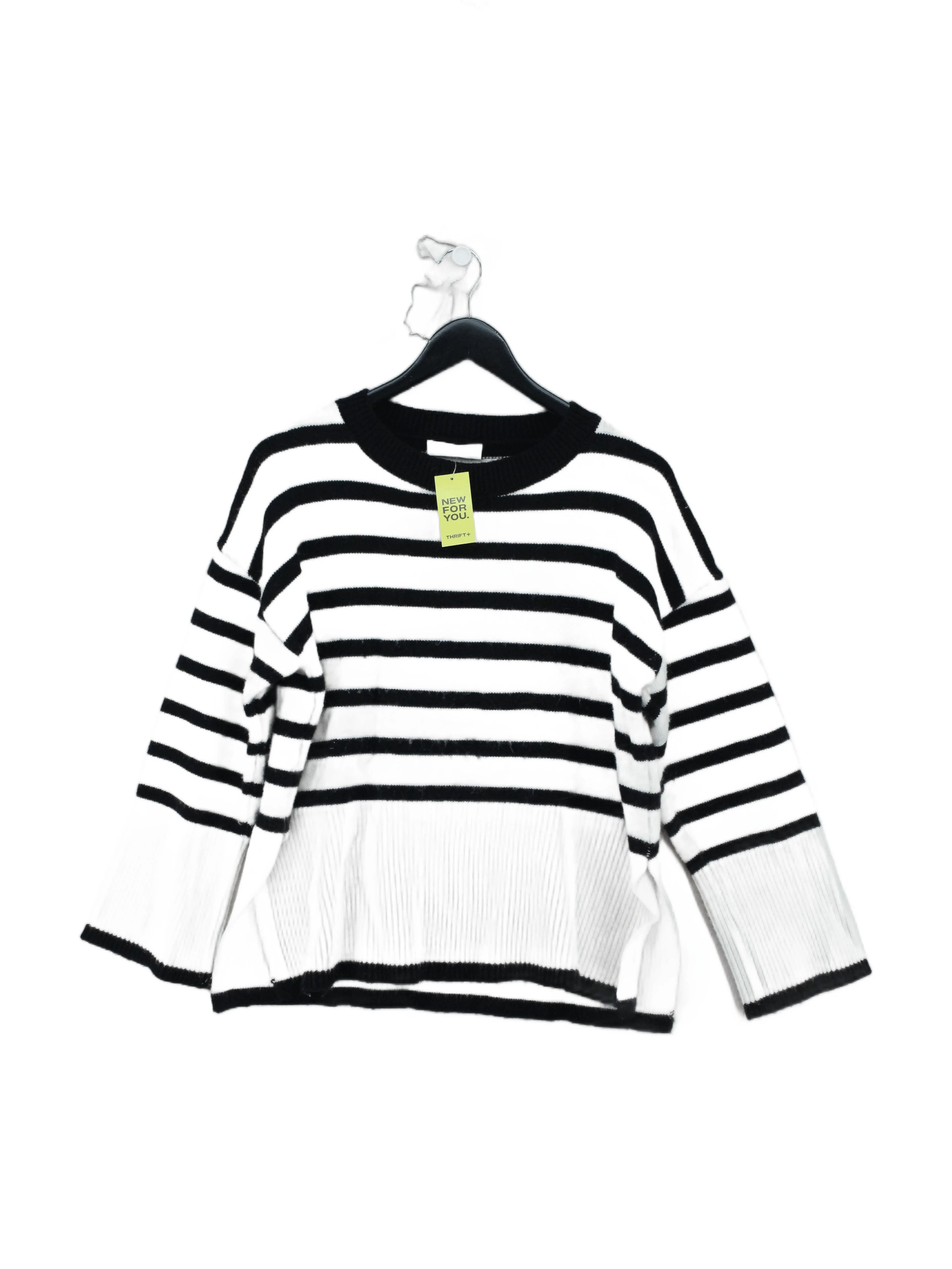Vita Grace Women's Jumper M White Cotton with Polyester Pullover