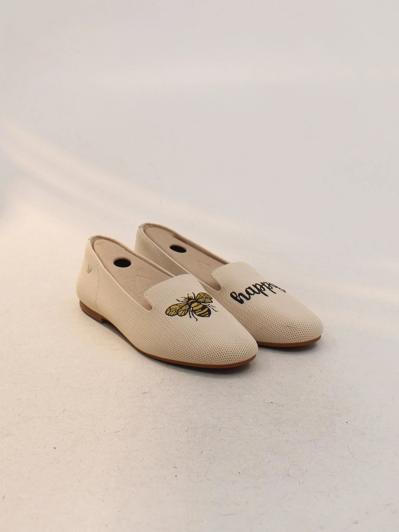 Vivaia Women's Flat Shoes UK 5 Cream 100% Other Loafer - Image 4