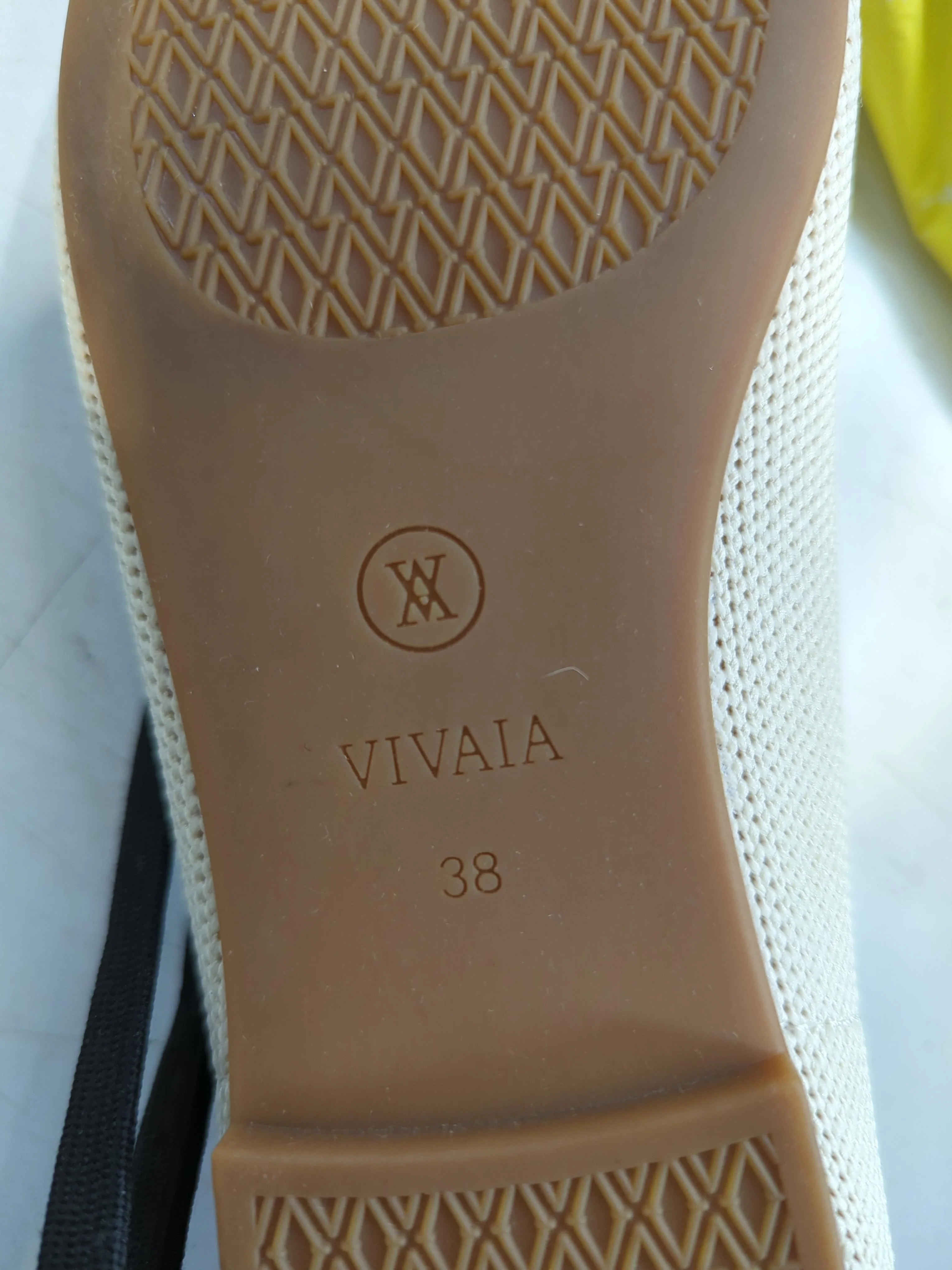 Vivaia Women's Flat Shoes UK 5 Cream 100% Other Loafer - Image 8