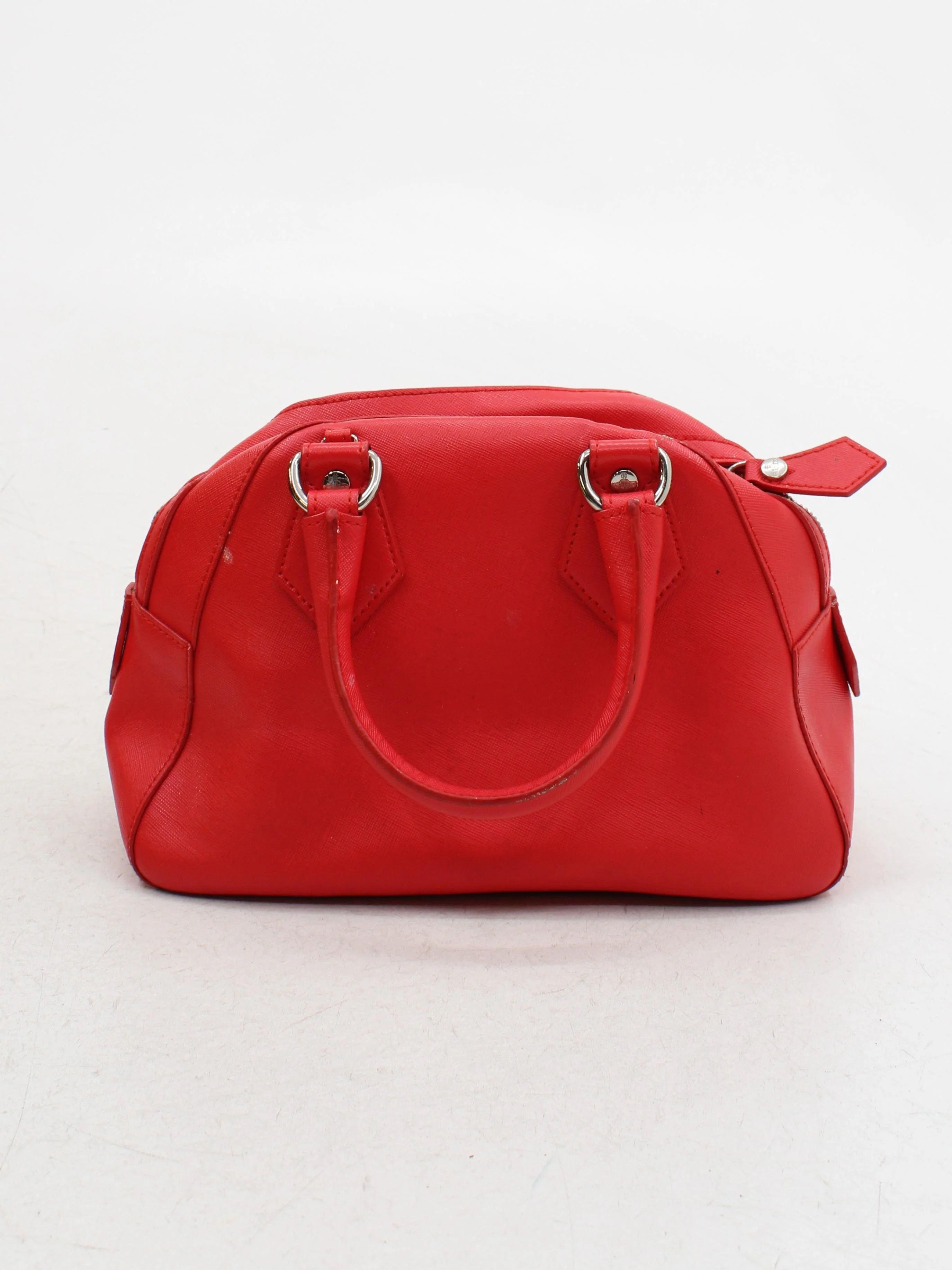Vivienne Westwood Women's Bag Red 100% Leather Shoulder Bag - Image 2