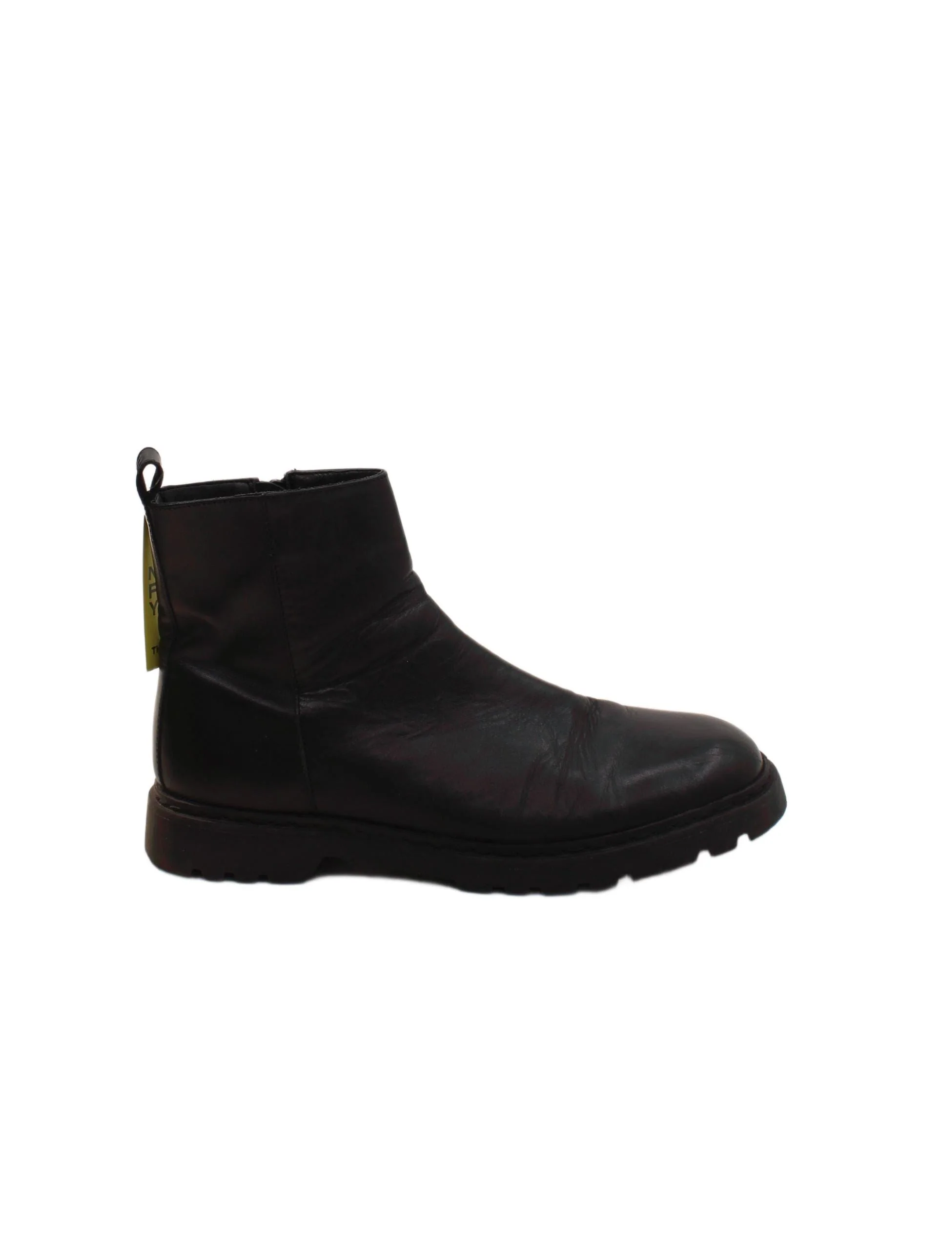 Walk London Men's Boots UK 8 Black 100% Leather Chelsea