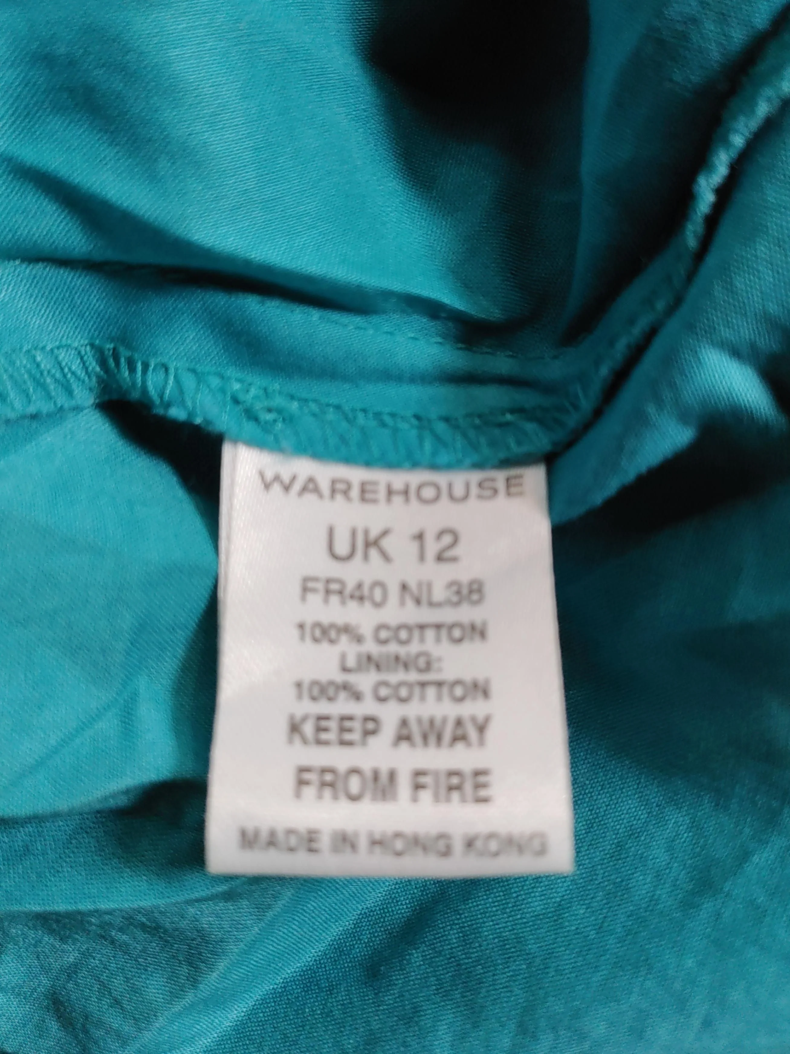 Warehouse Mini Dress UK12 in Multi - Image 6