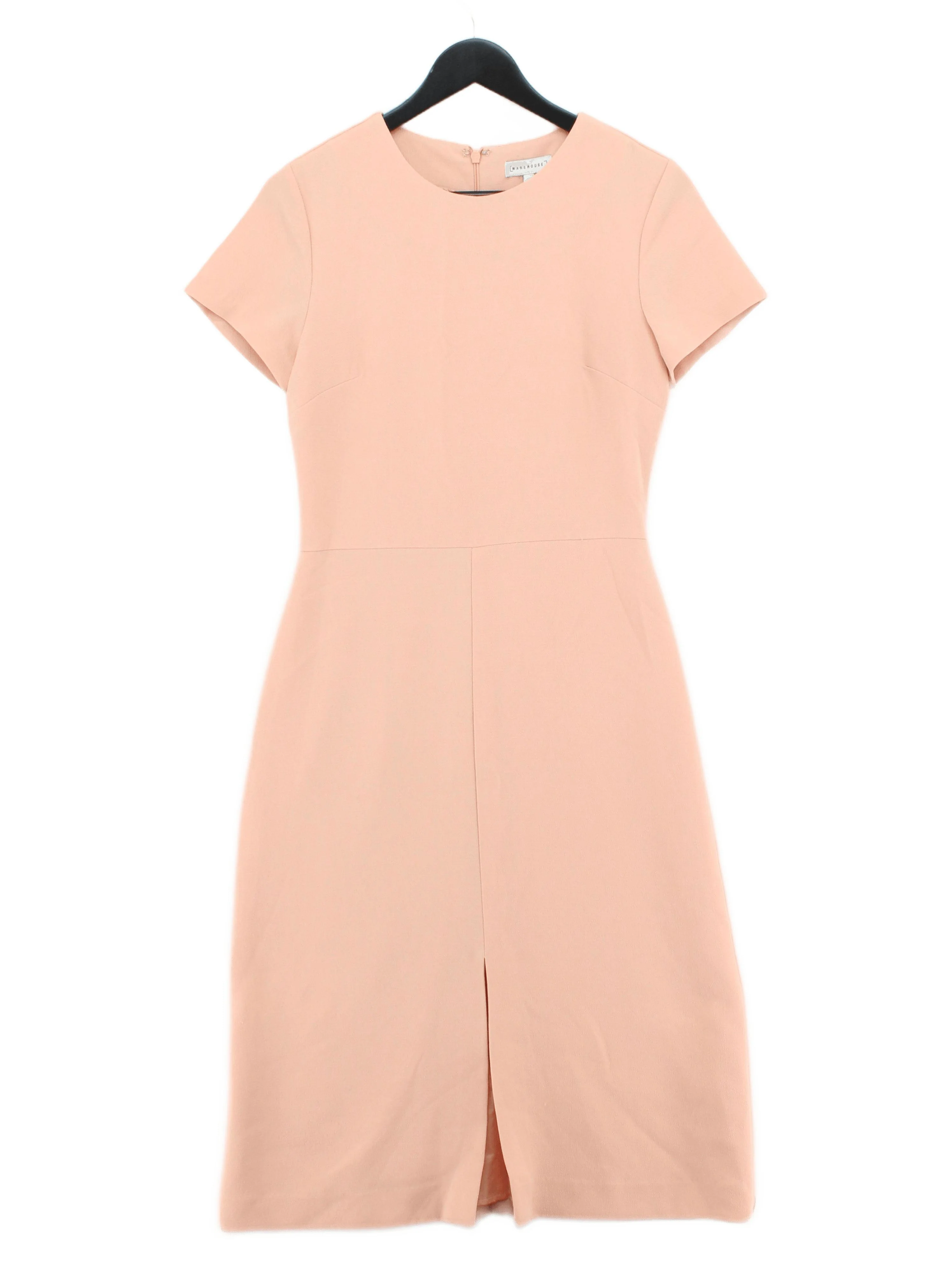 Warehouse Shirt Midi Dress UK10 in Orange