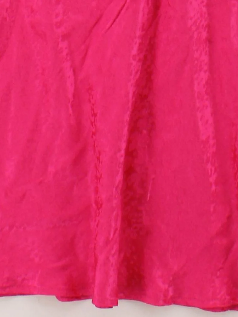 Warehouse Women's Maxi Skirt UK 6 Pink Viscose with Polyester Long Maxi - Image 4