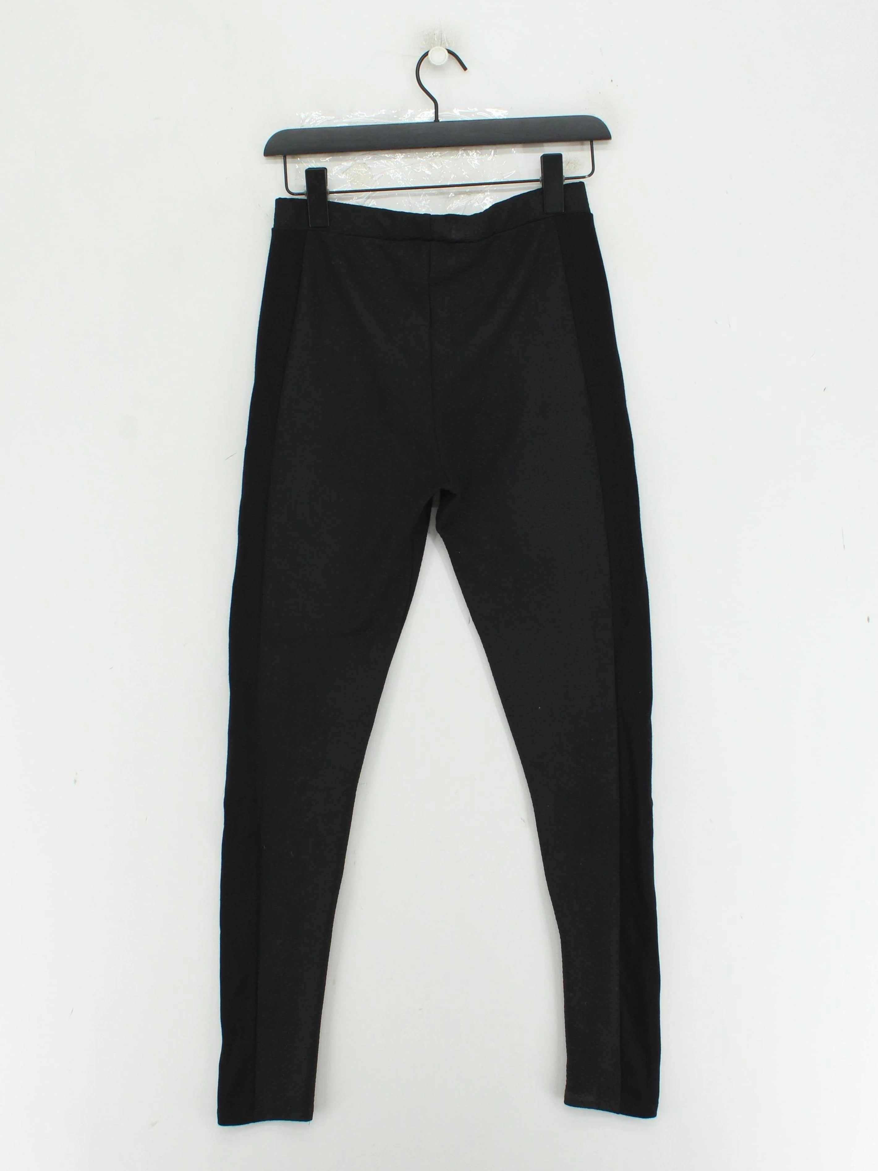 Warehouse Women's Trousers UK 10 Black Polyester - Image 2