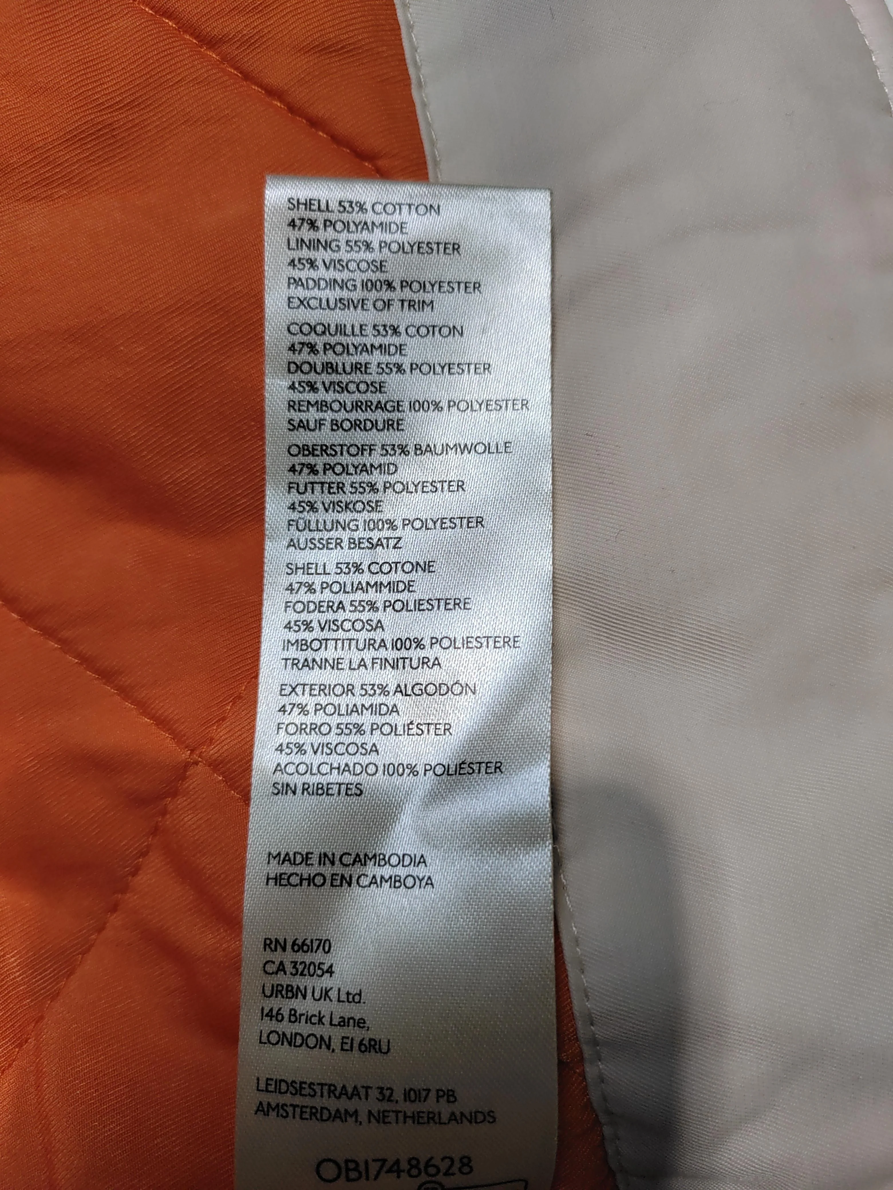 We the Free Bomber Jacket jacket cream - Image 7
