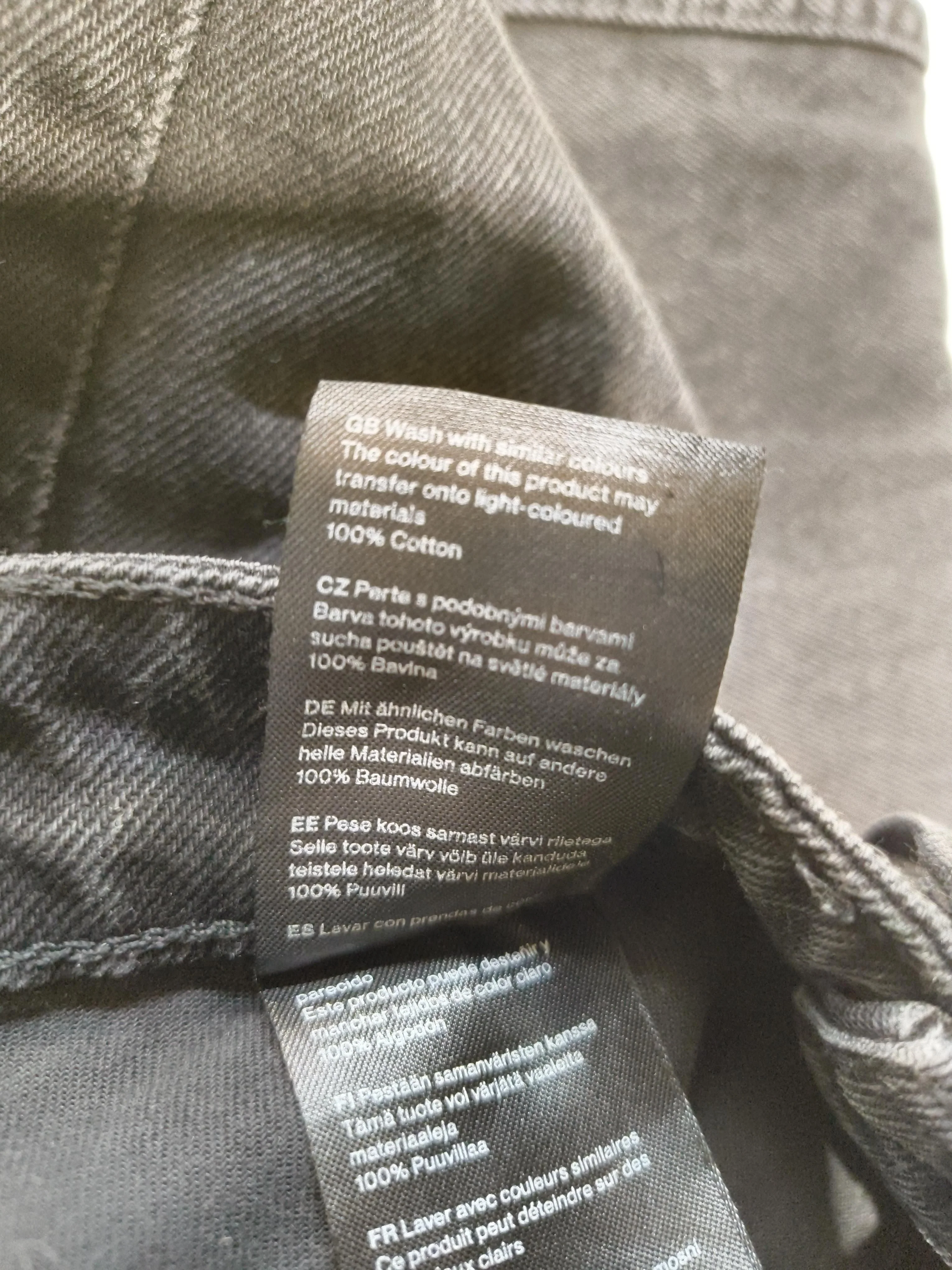 Weekday Men's Jeans W 29 in Black 100% Cotton Straight - Image 6