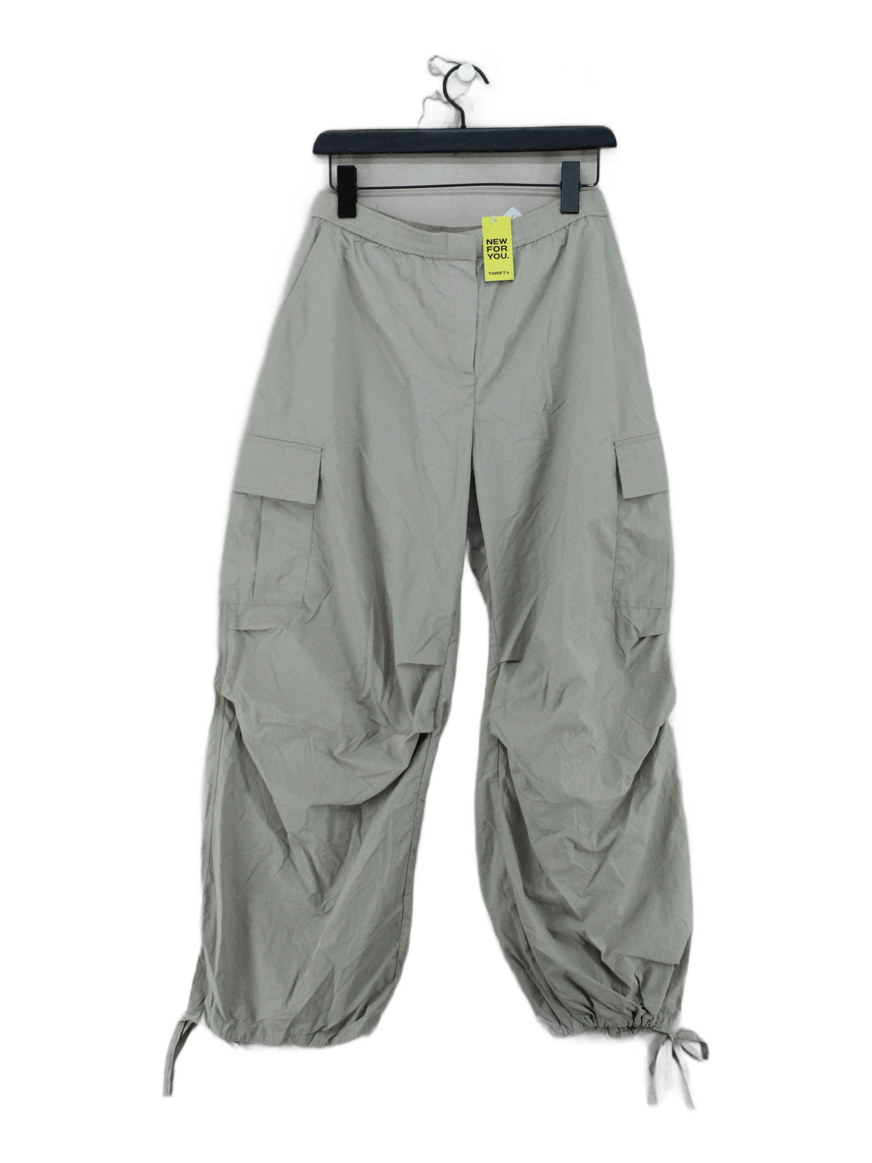 Weekday Women's Sports Bottoms UK 10 Grey 100% Polyamide Sweatpants